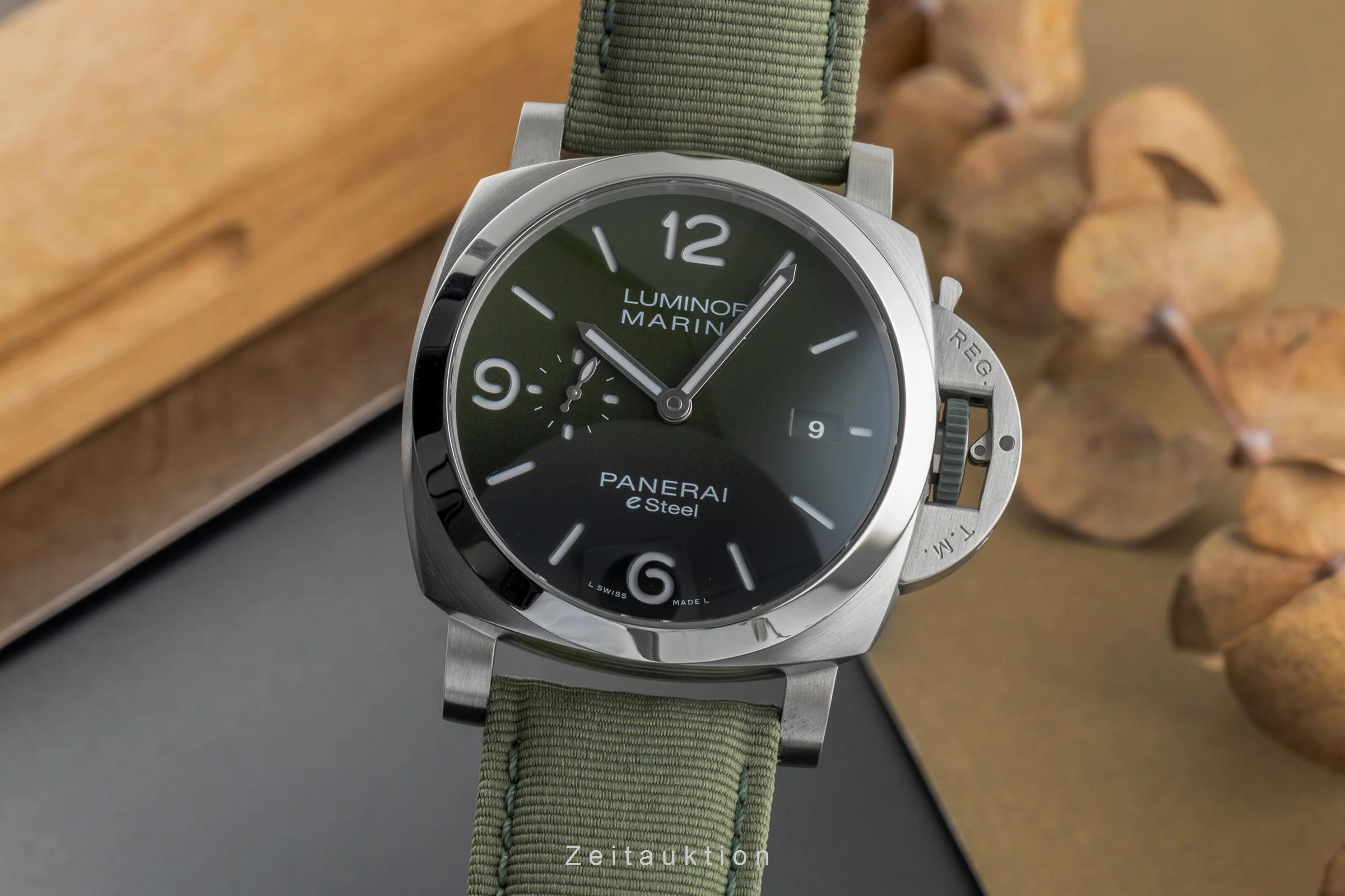 Panerai Luminor Marina steel automatic men's watch PAM01356 LP: 9600EUR  [2502940] - Image 2