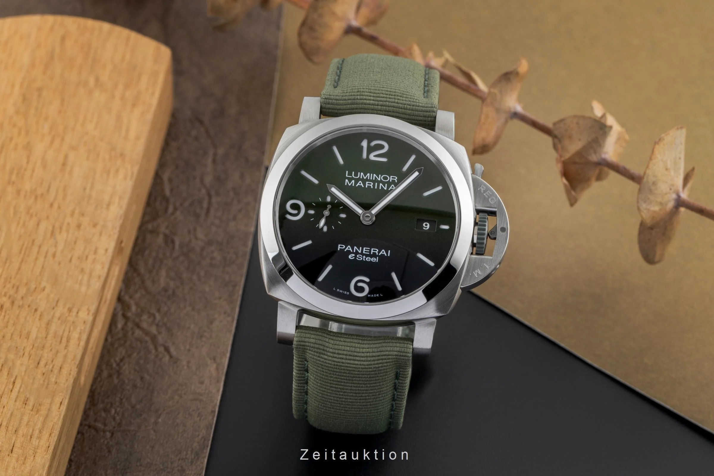 Panerai Luminor Marina steel automatic men's watch PAM01356 LP: 9600EUR  [2502940] - Image 4