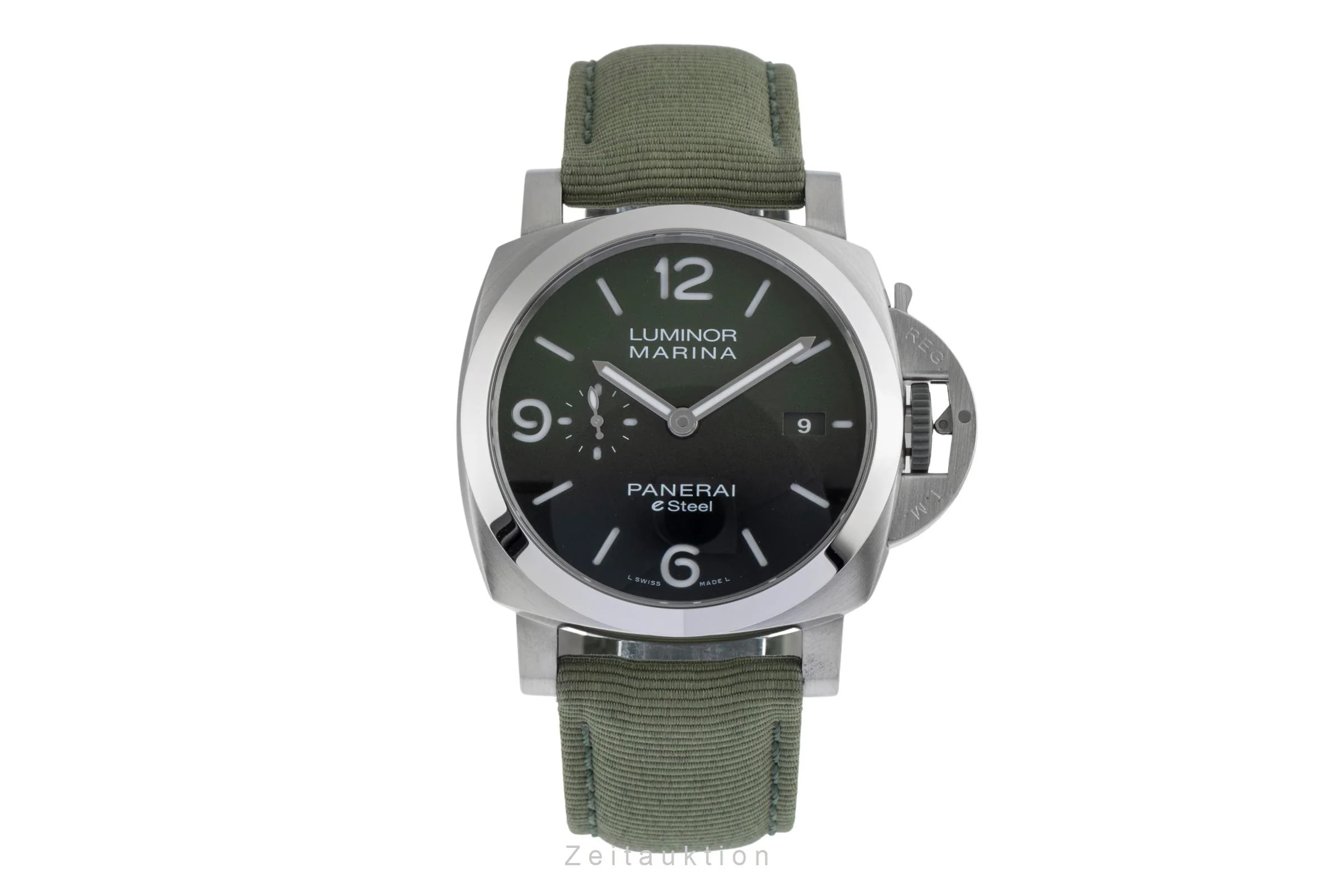 Panerai Luminor Marina steel automatic men's watch PAM01356 LP: 9600EUR  [2502940] - Image 5