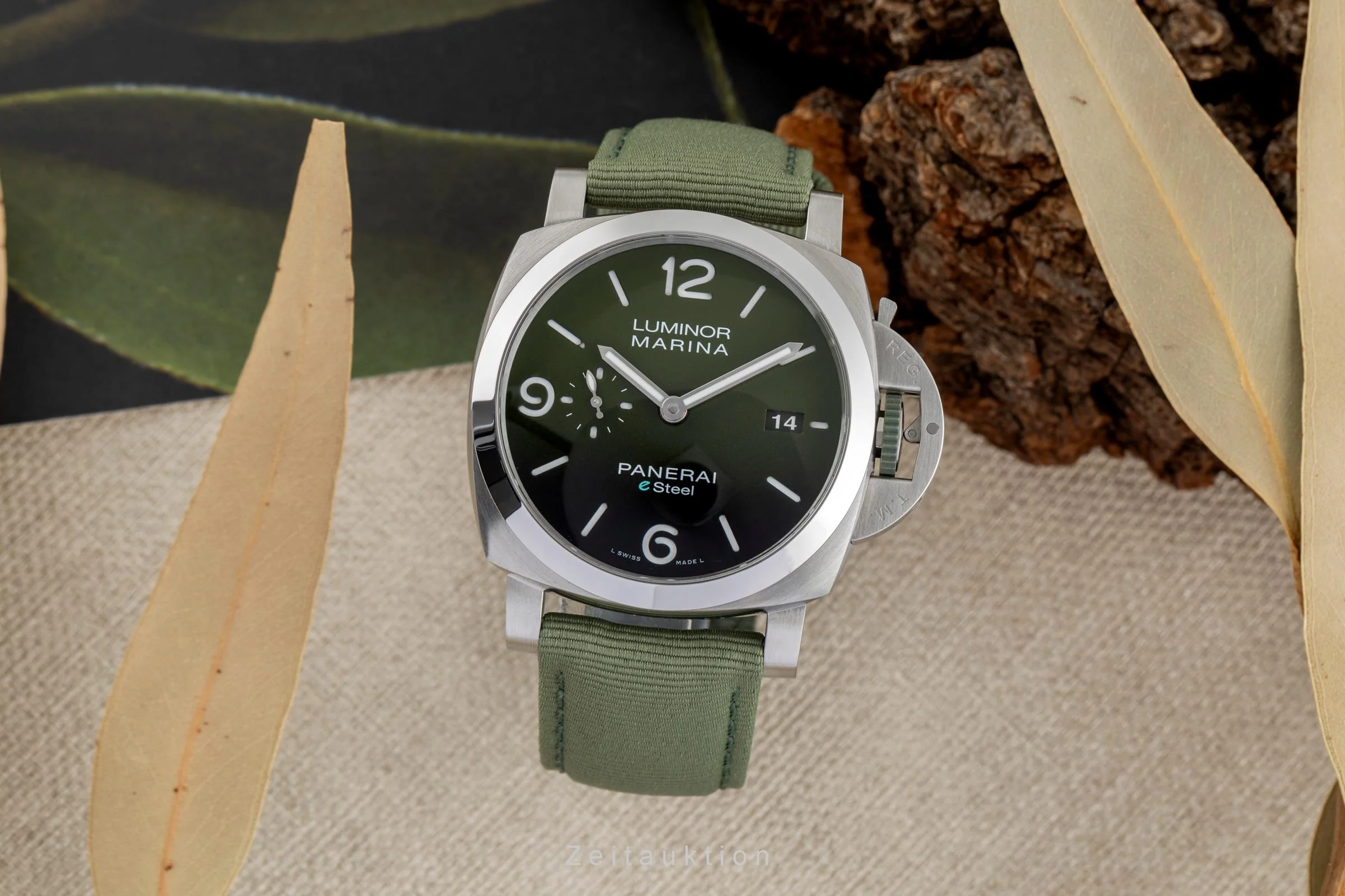 Panerai Luminor Marina steel automatic men's watch PAM01356 LP: 9600EUR  [2504708] - Image 4