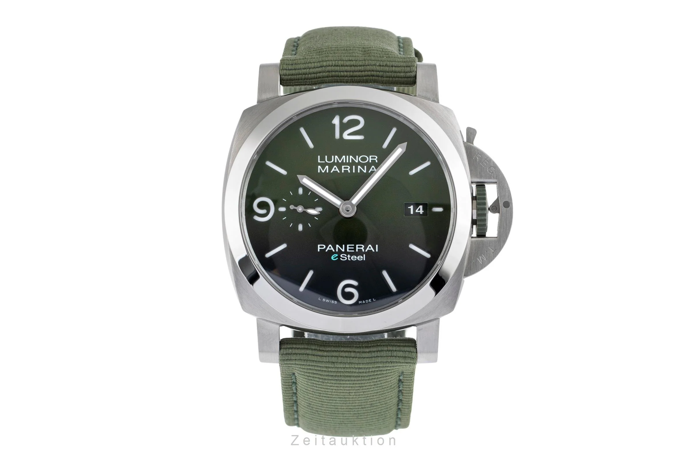 Panerai Luminor Marina steel automatic men's watch PAM01356 LP: 9600EUR  [2504708] - Image 5