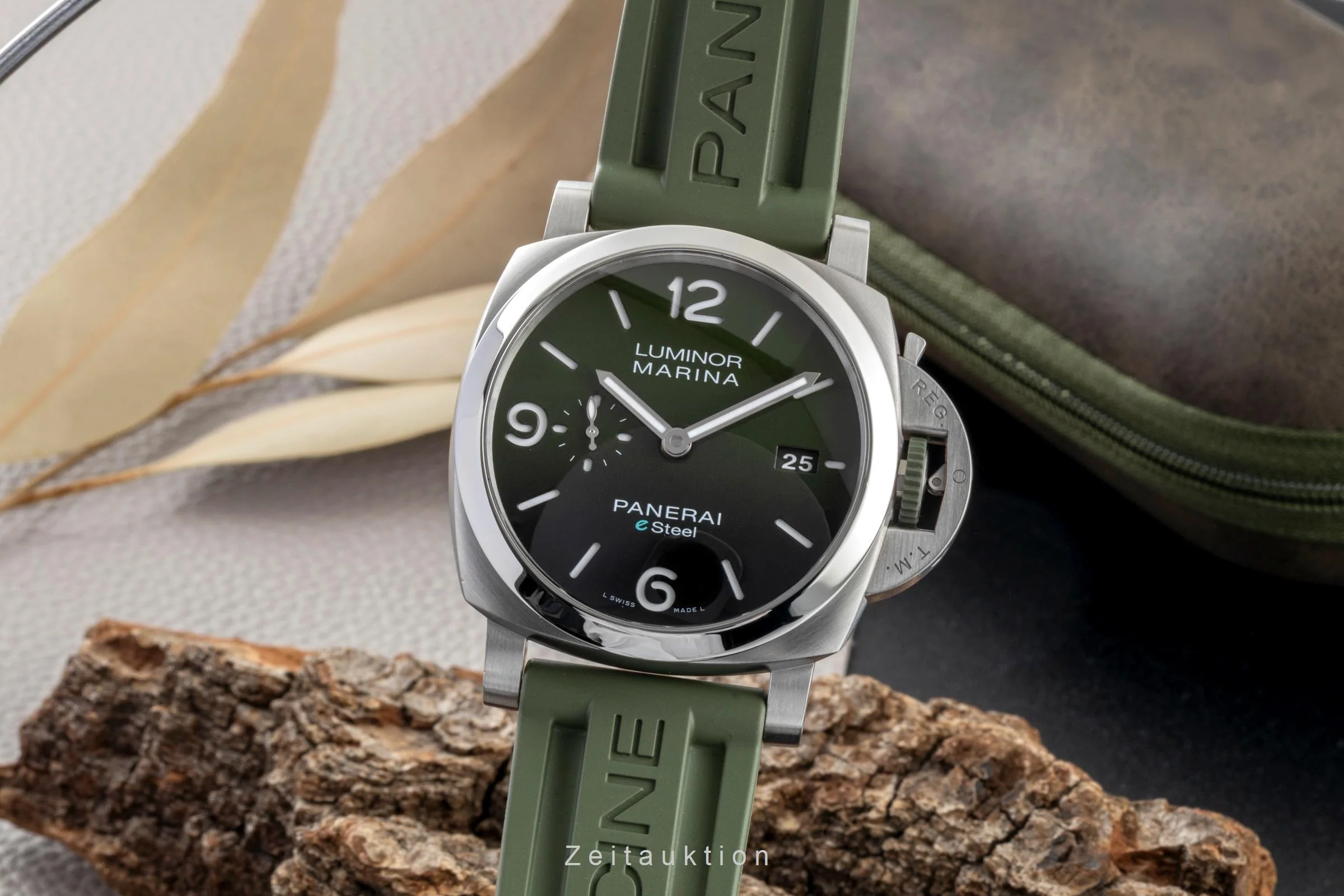 Panerai Luminor Marina steel automatic men's watch PAM01356 LP: 9600EUR  [2600952] - Image 2