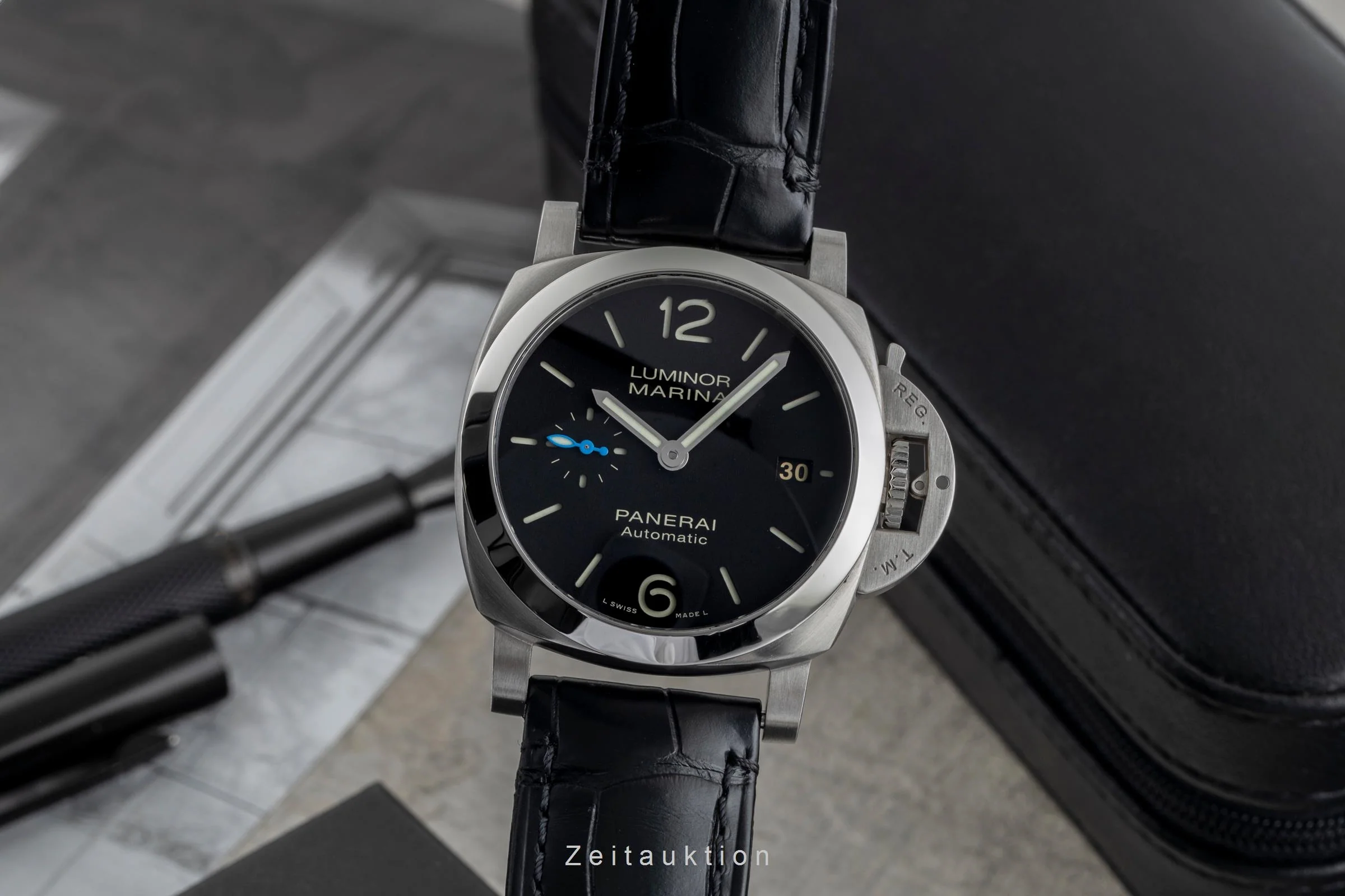 Panerai Luminor Marina steel automatic men's watch PAM01372 LP: 8900EUR  [2504148] - Image 2