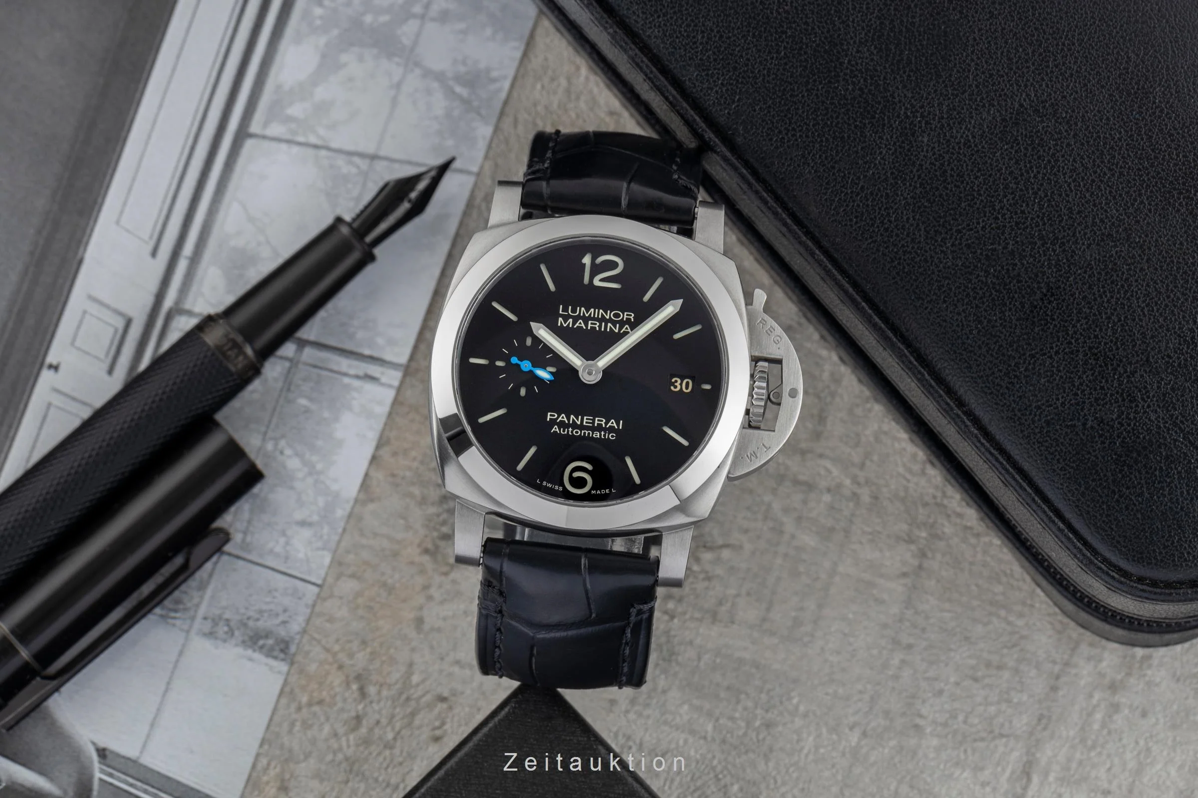 Panerai Luminor Marina steel automatic men's watch PAM01372 LP: 8900EUR  [2504148] - Image 4