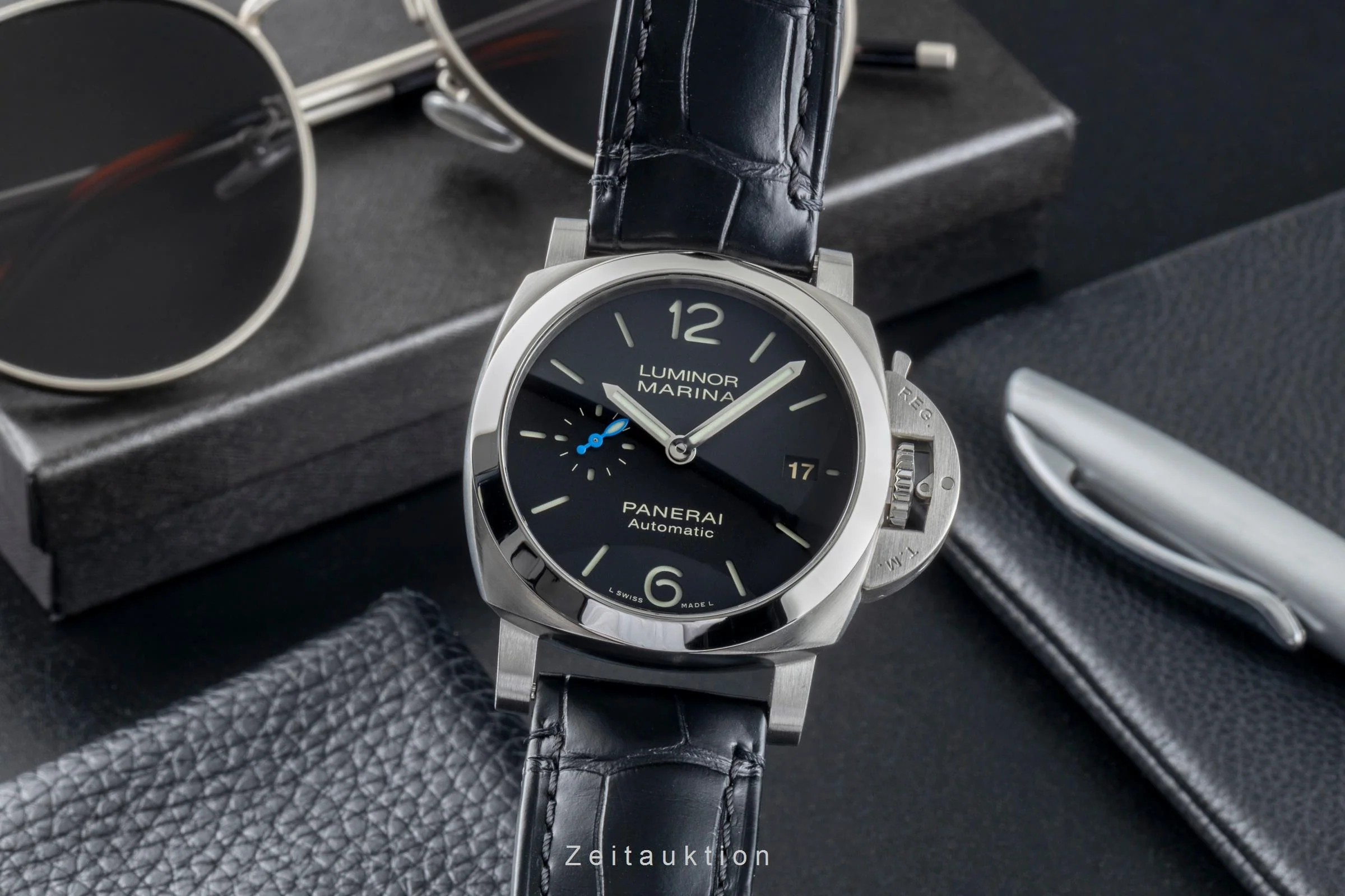 Panerai Luminor Marina steel automatic men's watch PAM01372 LP: 8900EUR  [2507342] - Image 2