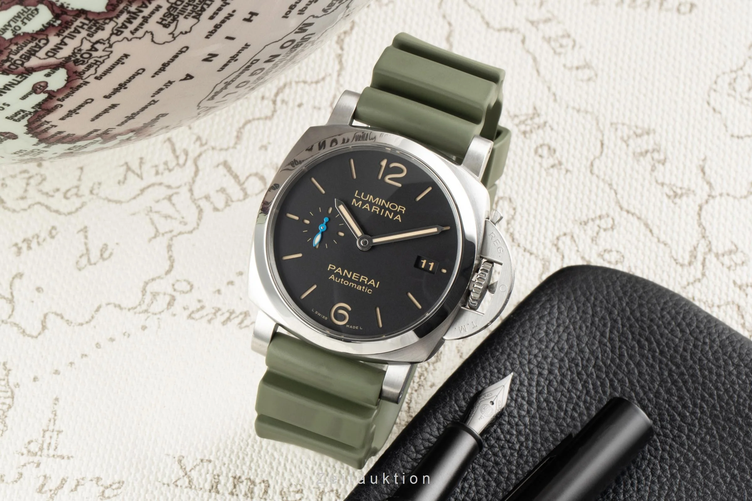 Panerai Luminor Marina steel automatic men's watch PAM01392 LP: 8500EUR  [2303022] - Image 3