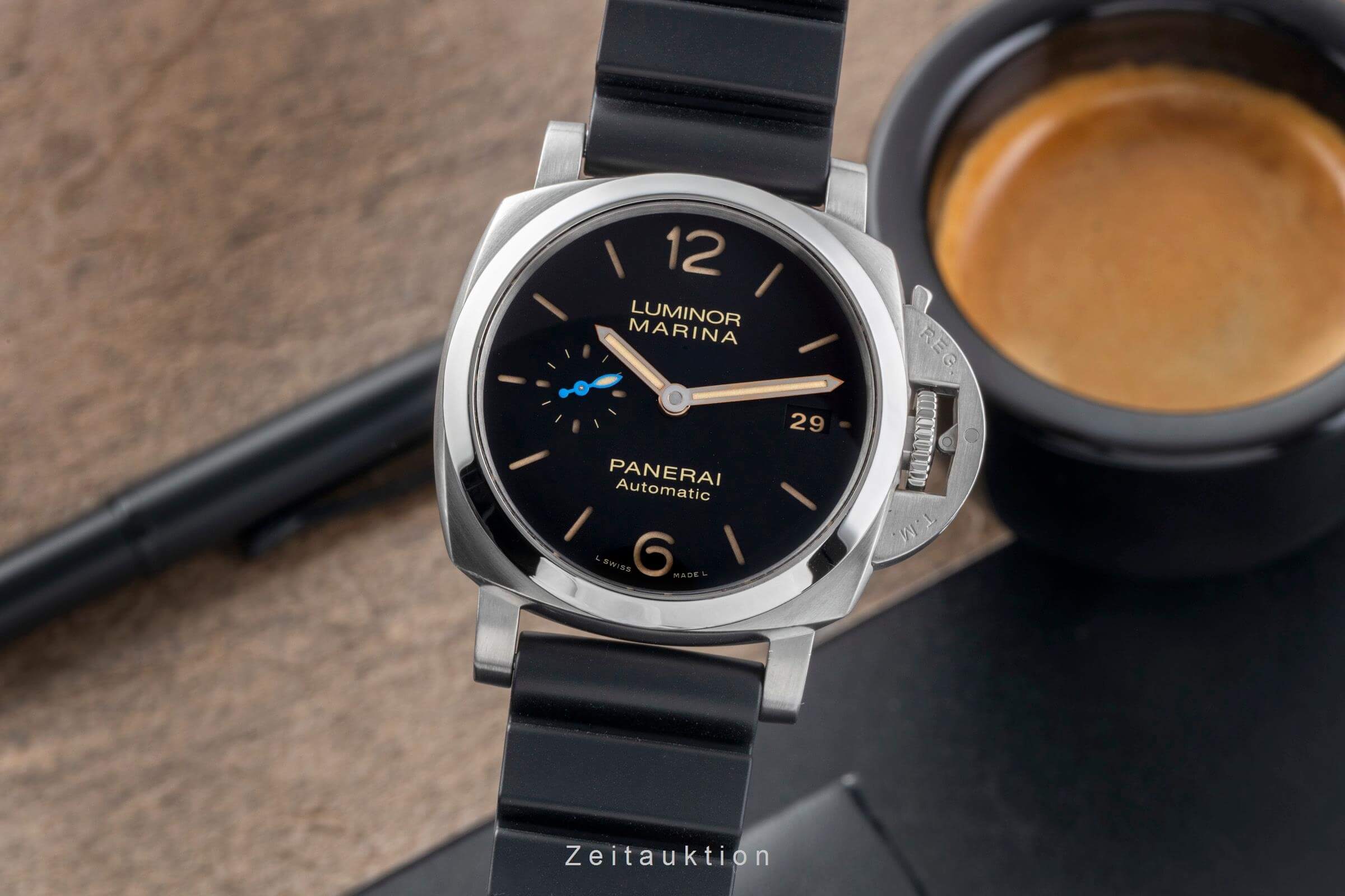 Panerai Luminor Marina steel automatic men's watch PAM01392 LP: 8900EUR  [2501390] - Image 2