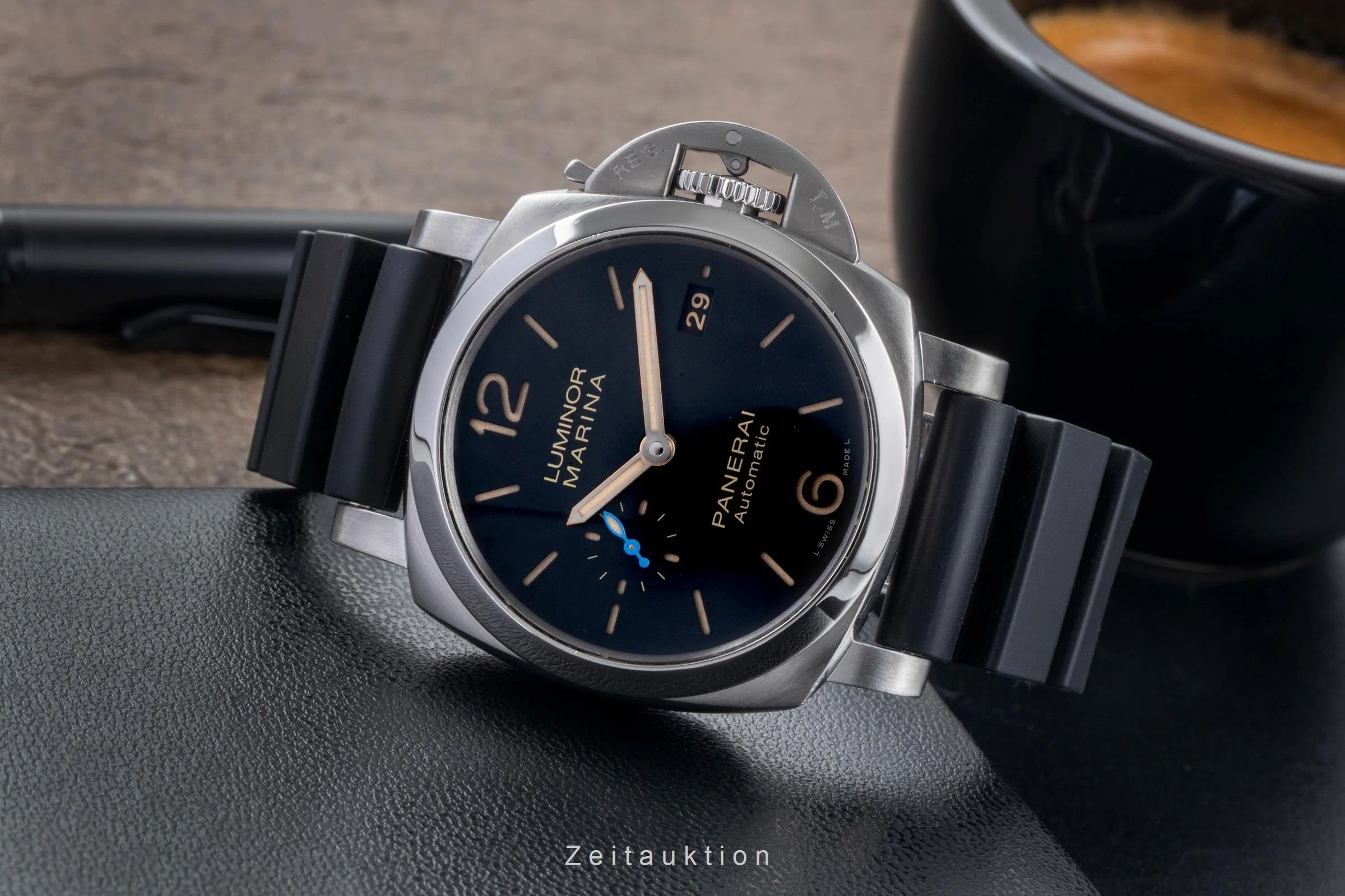Panerai Luminor Marina steel automatic men's watch PAM01392 LP: 8900EUR  [2501390] - Image 3