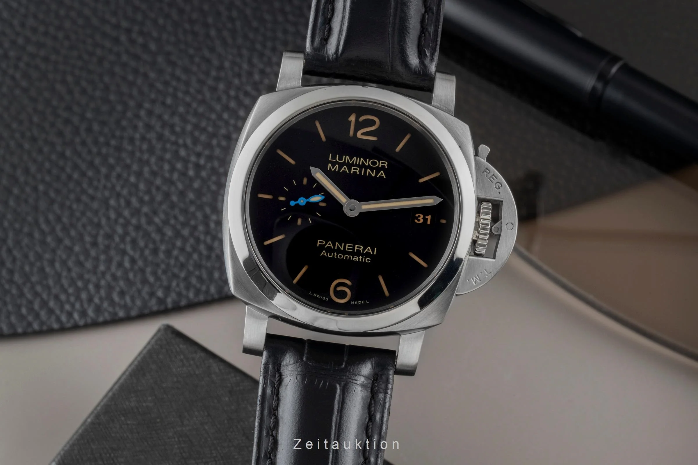 Panerai Luminor Marina steel automatic men's watch PAM01392  [2600454] - Image 2
