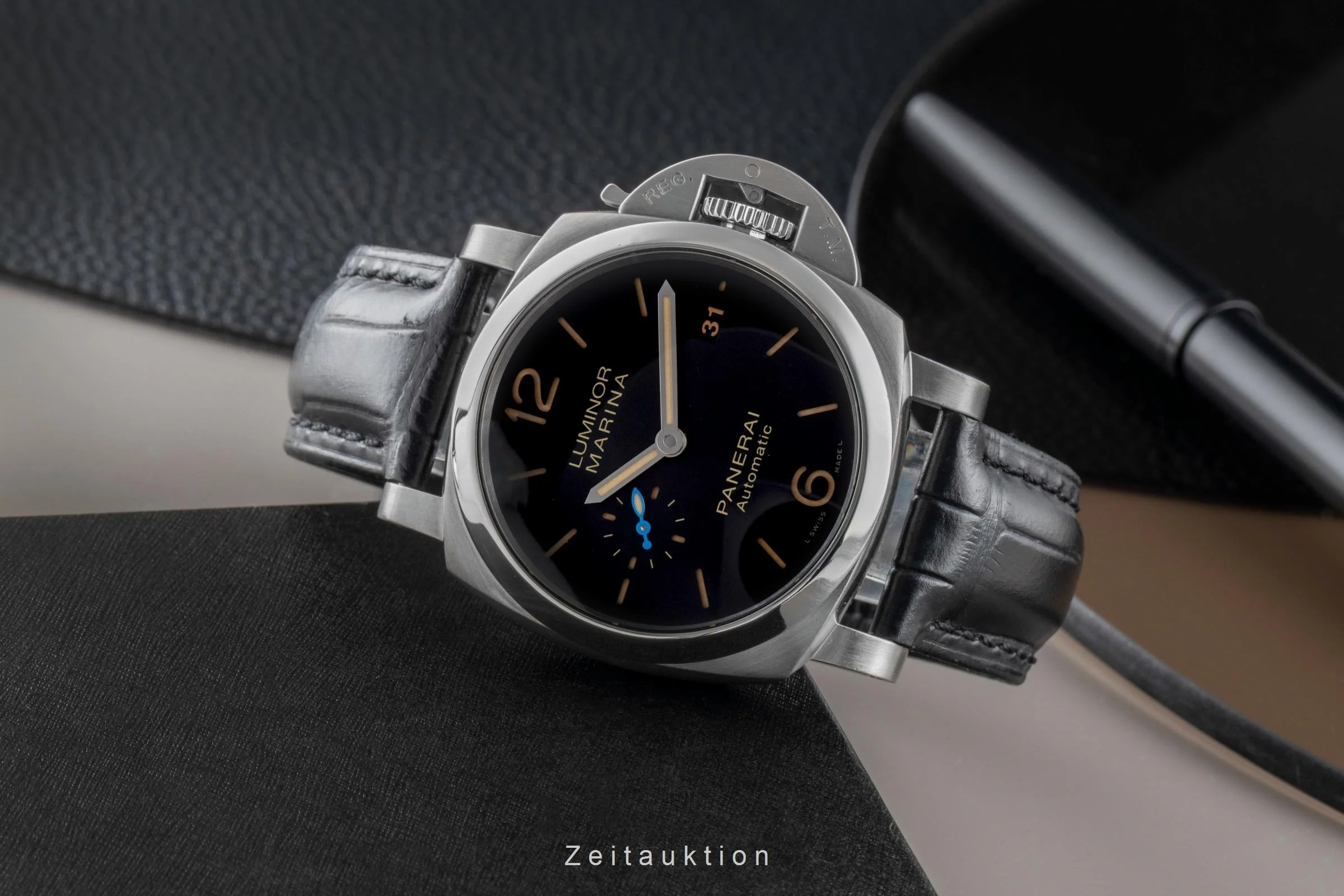 Panerai Luminor Marina steel automatic men's watch PAM01392  [2600454] - Image 3