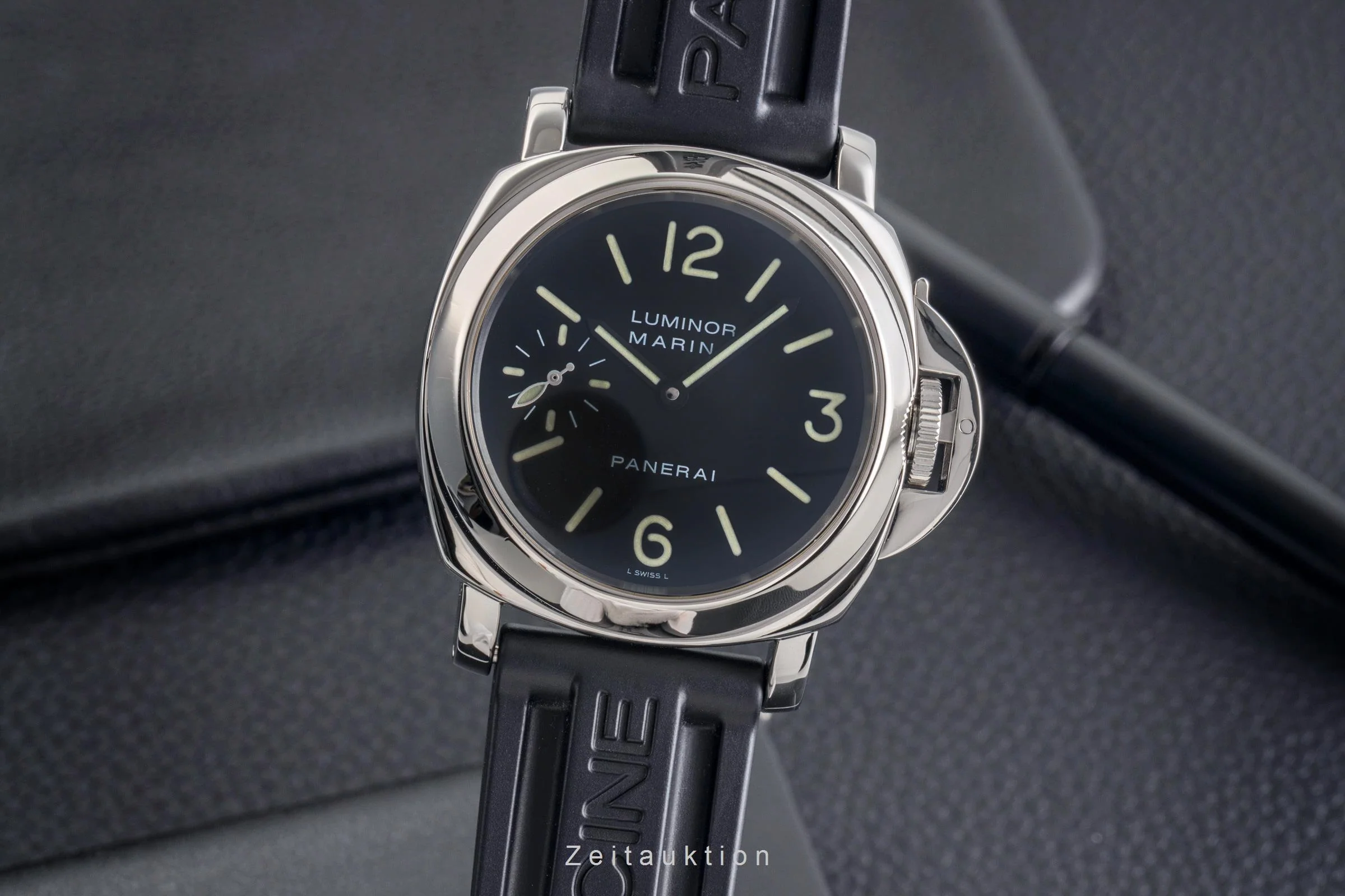 Panerai Luminor Marina steel manual winding men's watch PAM00001 LP: 6200EUR  [2504151] - Image 2