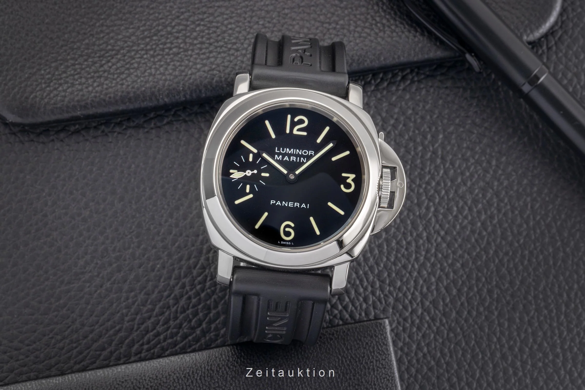 Panerai Luminor Marina steel manual winding men's watch PAM00001 LP: 6200EUR  [2504151] - Image 4