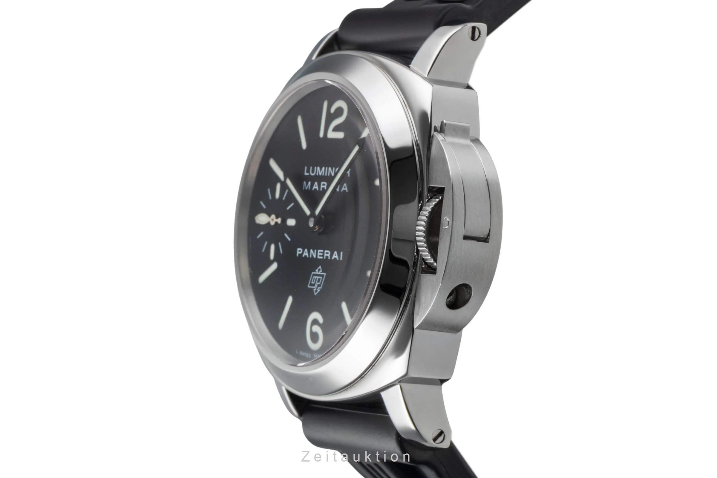 Panerai Luminor Marina steel manual winding men's watch PAM00005 LP: 0EUR  [2501578] - Image 7