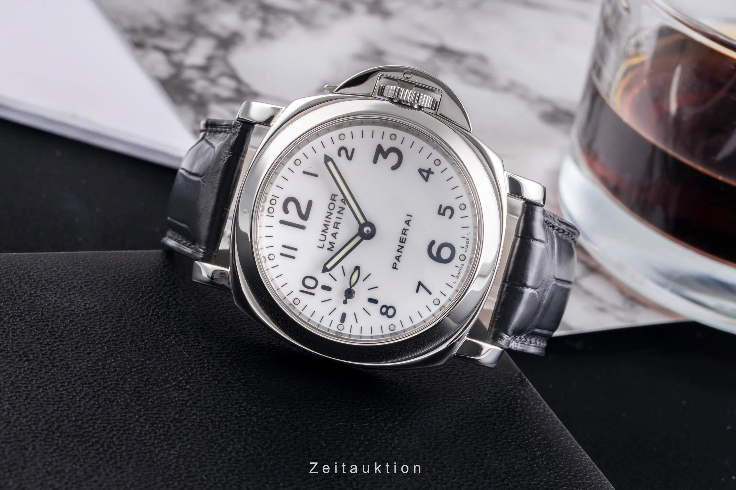 Panerai Luminor Marina steel manual winding men's watch PAM0003  [2504778] - Image 3