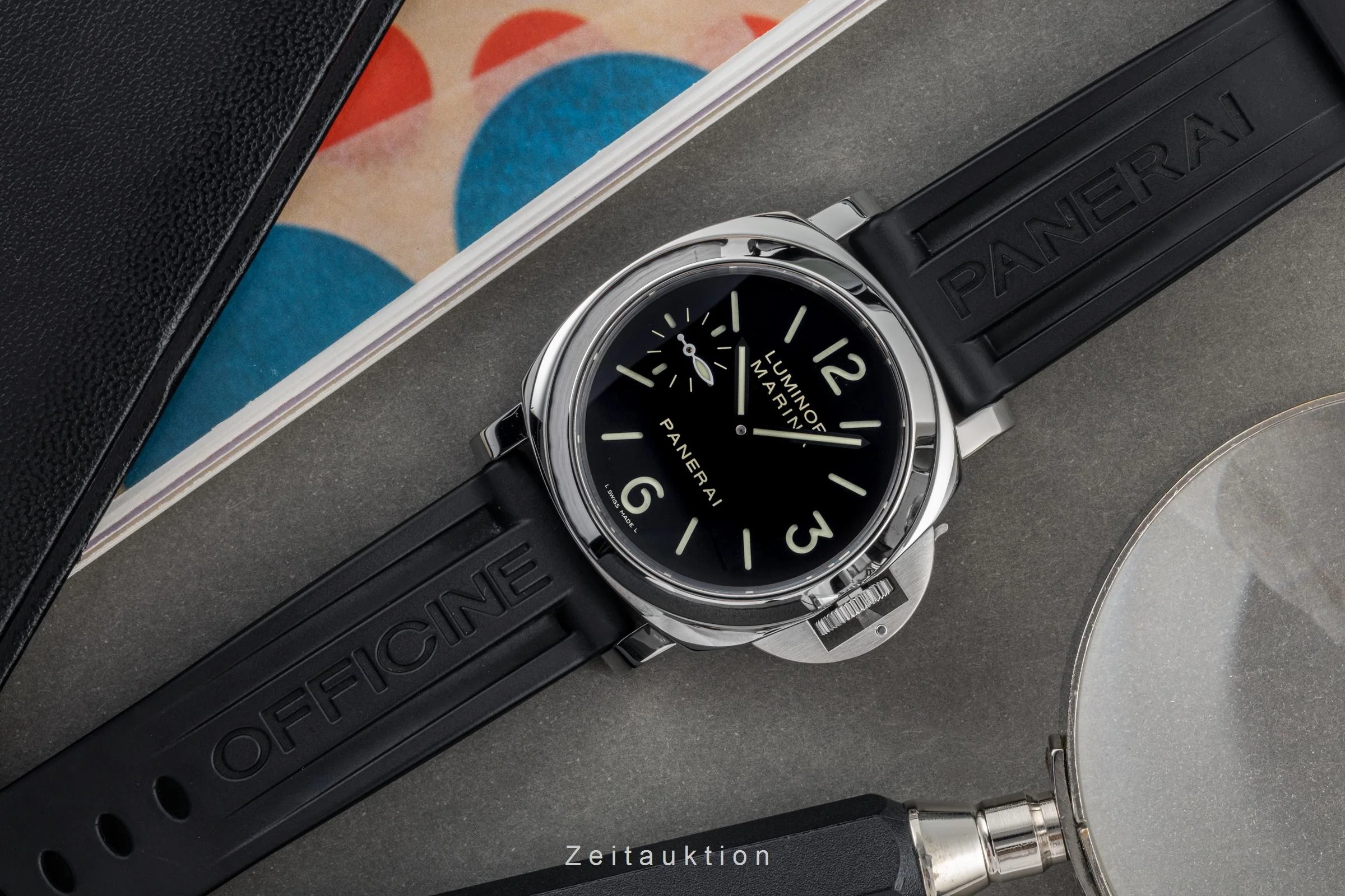 Panerai Luminor Marina steel manual winding men's watch PAM00111 LP: 6200EUR  [2305044] - Image 2