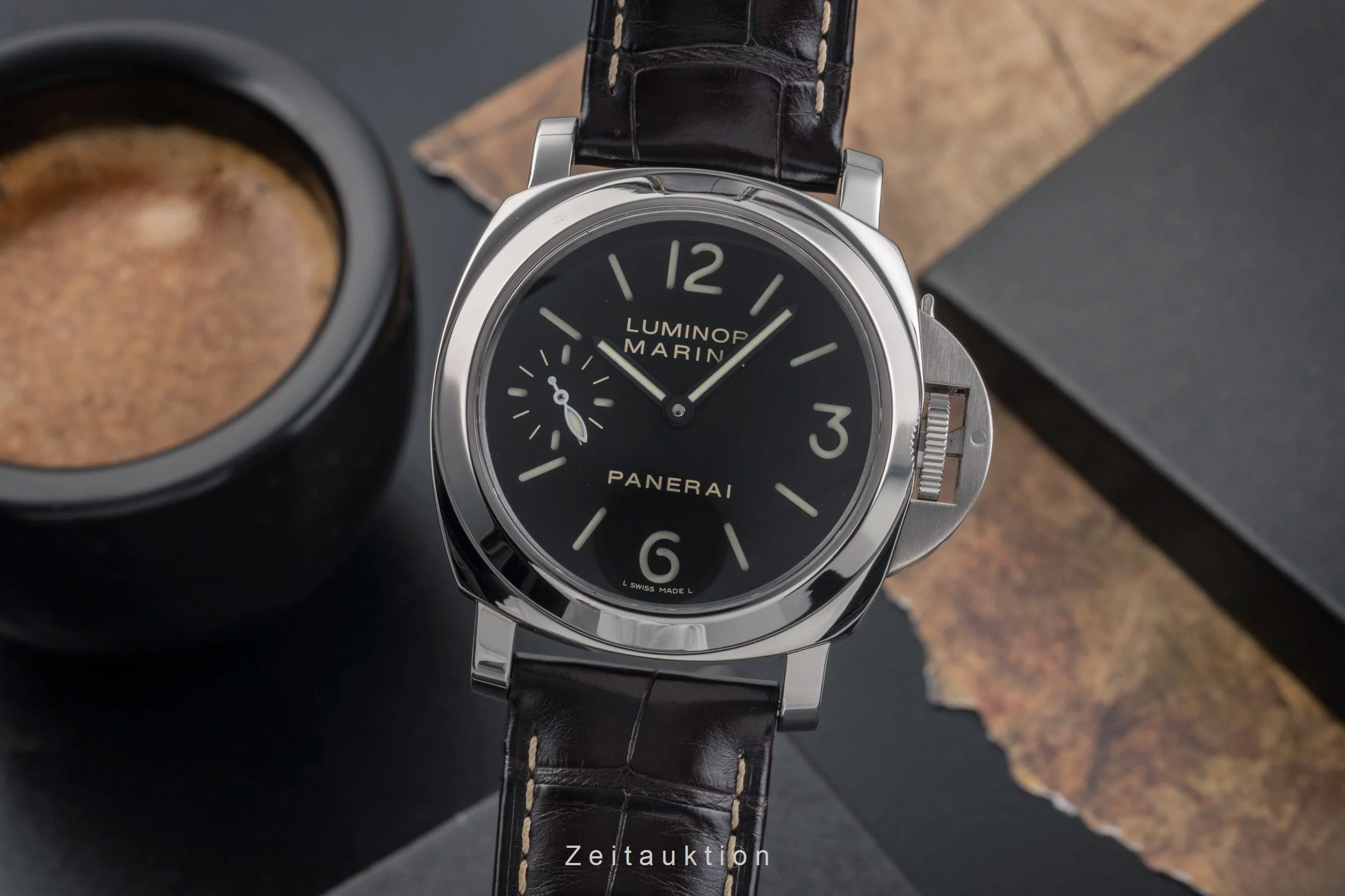 Panerai Luminor Marina steel manual winding men's watch PAM00111 LP: 6200EUR  [2503360] - Image 2