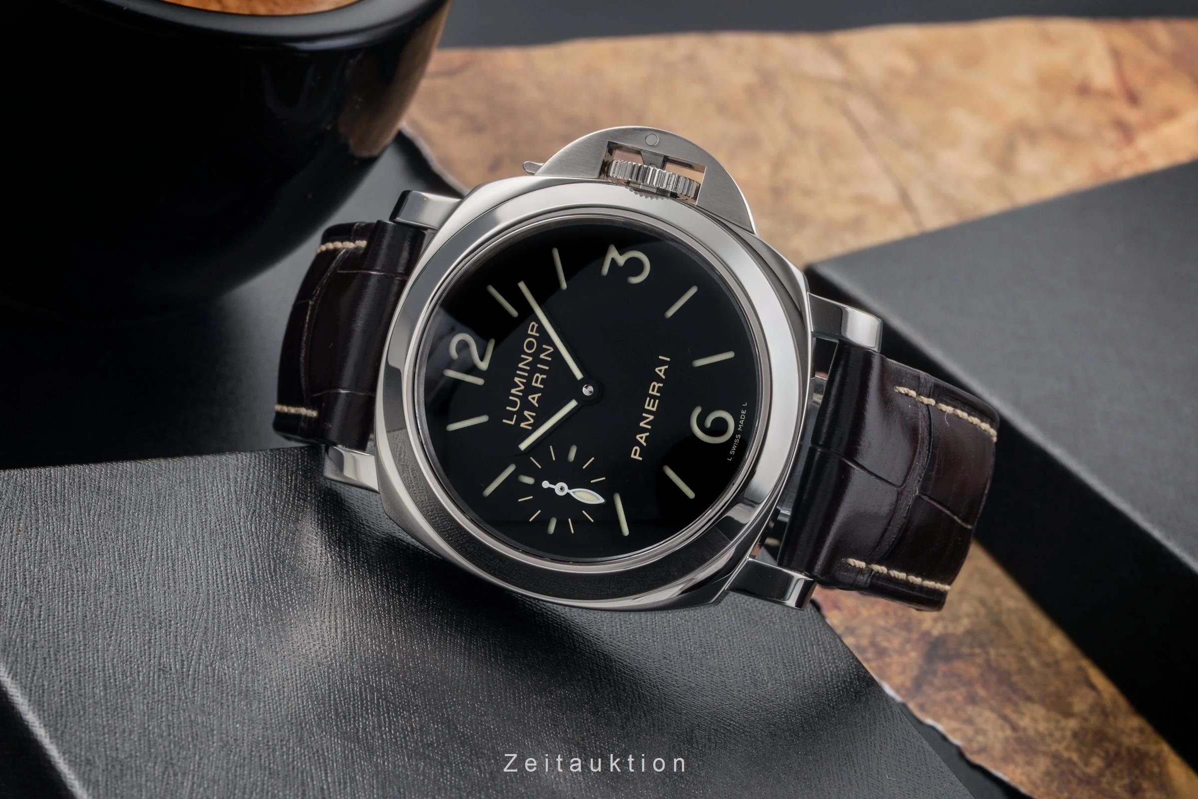 Panerai Luminor Marina steel manual winding men's watch PAM00111 LP: 6200EUR  [2503360] - Image 3