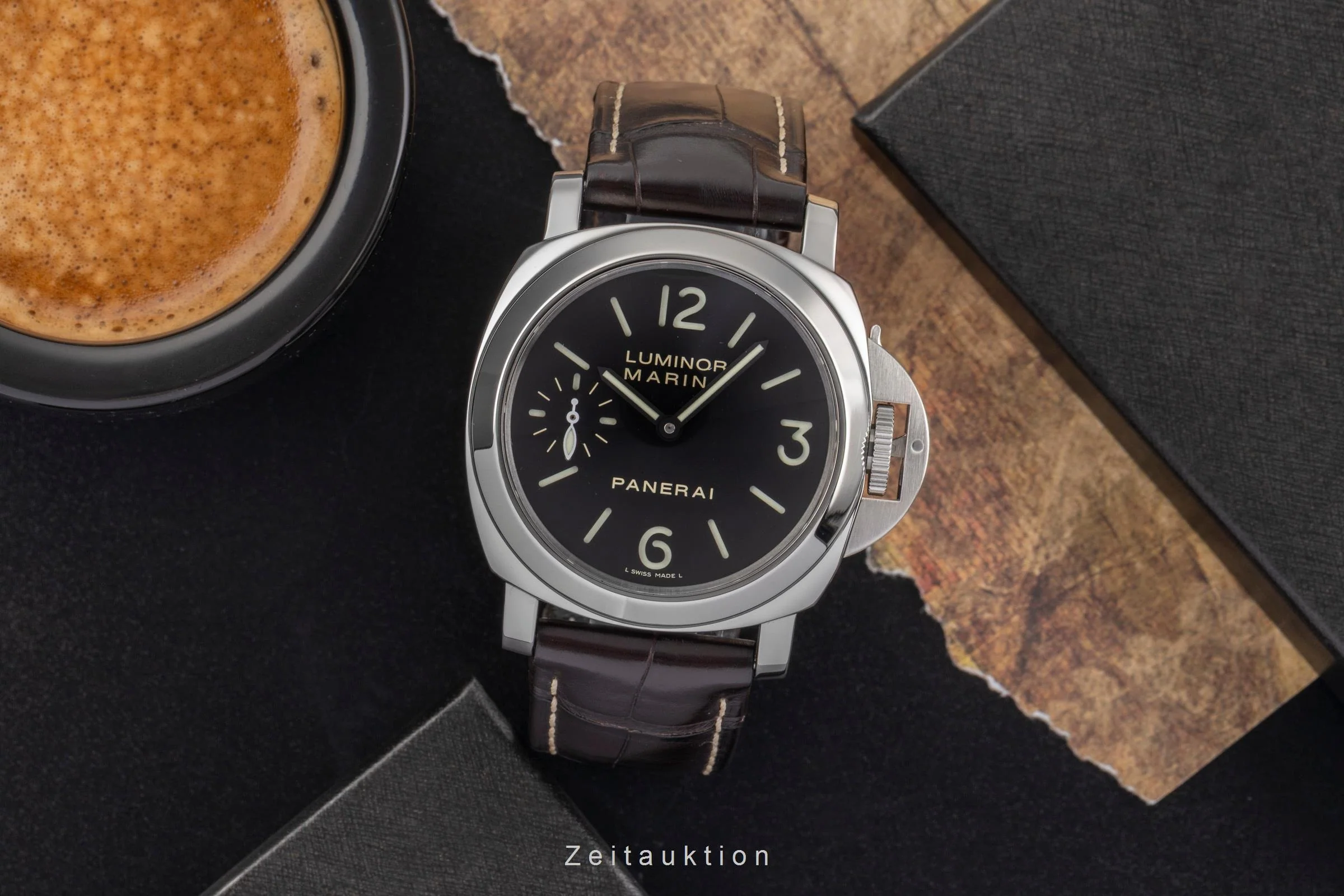Panerai Luminor Marina steel manual winding men's watch PAM00111 LP: 6200EUR  [2503360] - Image 4