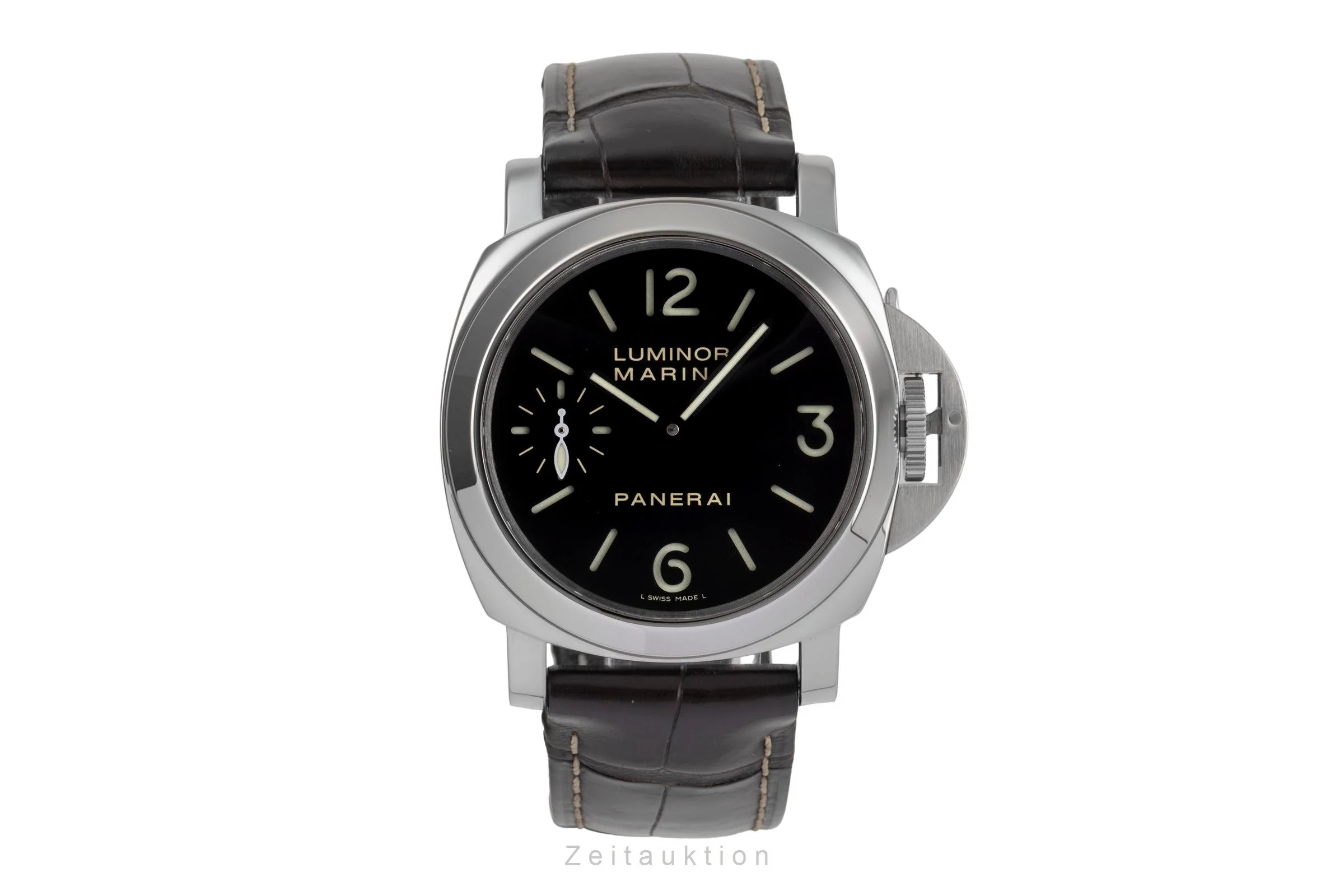 Panerai Luminor Marina steel manual winding men's watch PAM00111 LP: 6200EUR  [2503360] - Image 5