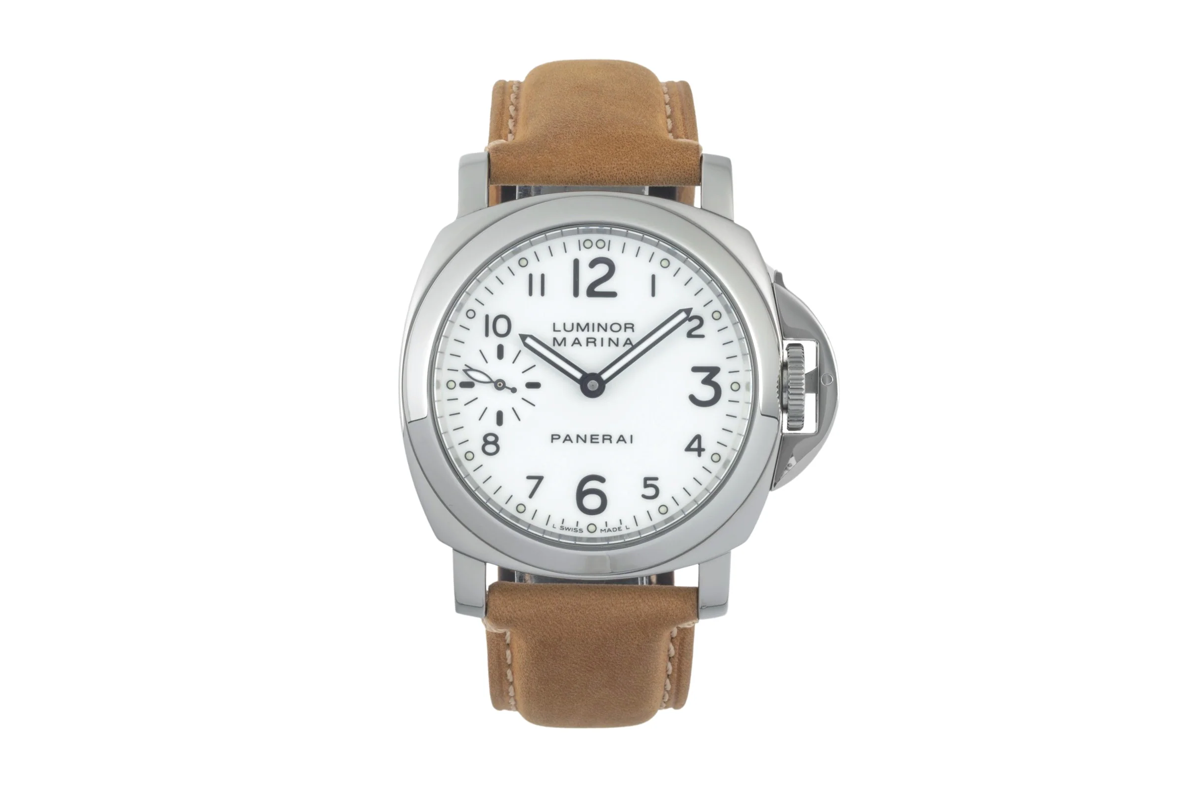 Panerai Luminor Marina steel manual winding men's watch PAM00113 LP: 6200EUR  [2400859] - Image 4