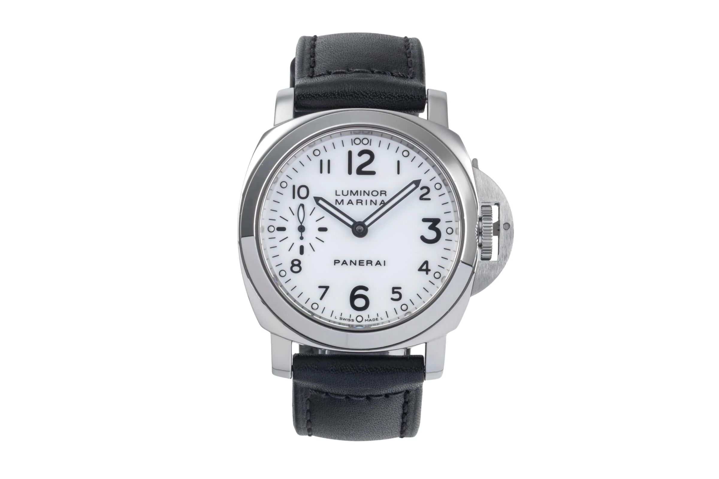 Panerai Luminor Marina steel manual winding men's watch PAM00113 LP: 6200EUR  [2500676] - Image 5