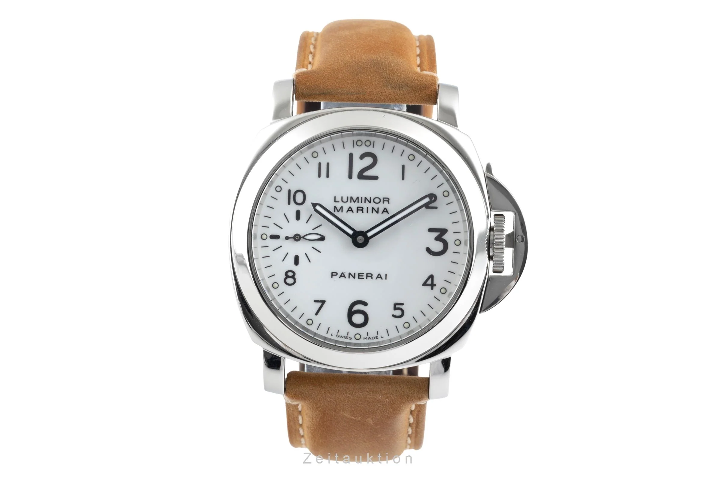 Panerai Luminor Marina steel manual winding men's watch PAM00113 LP: 6200EUR  [2504604] - Image 5