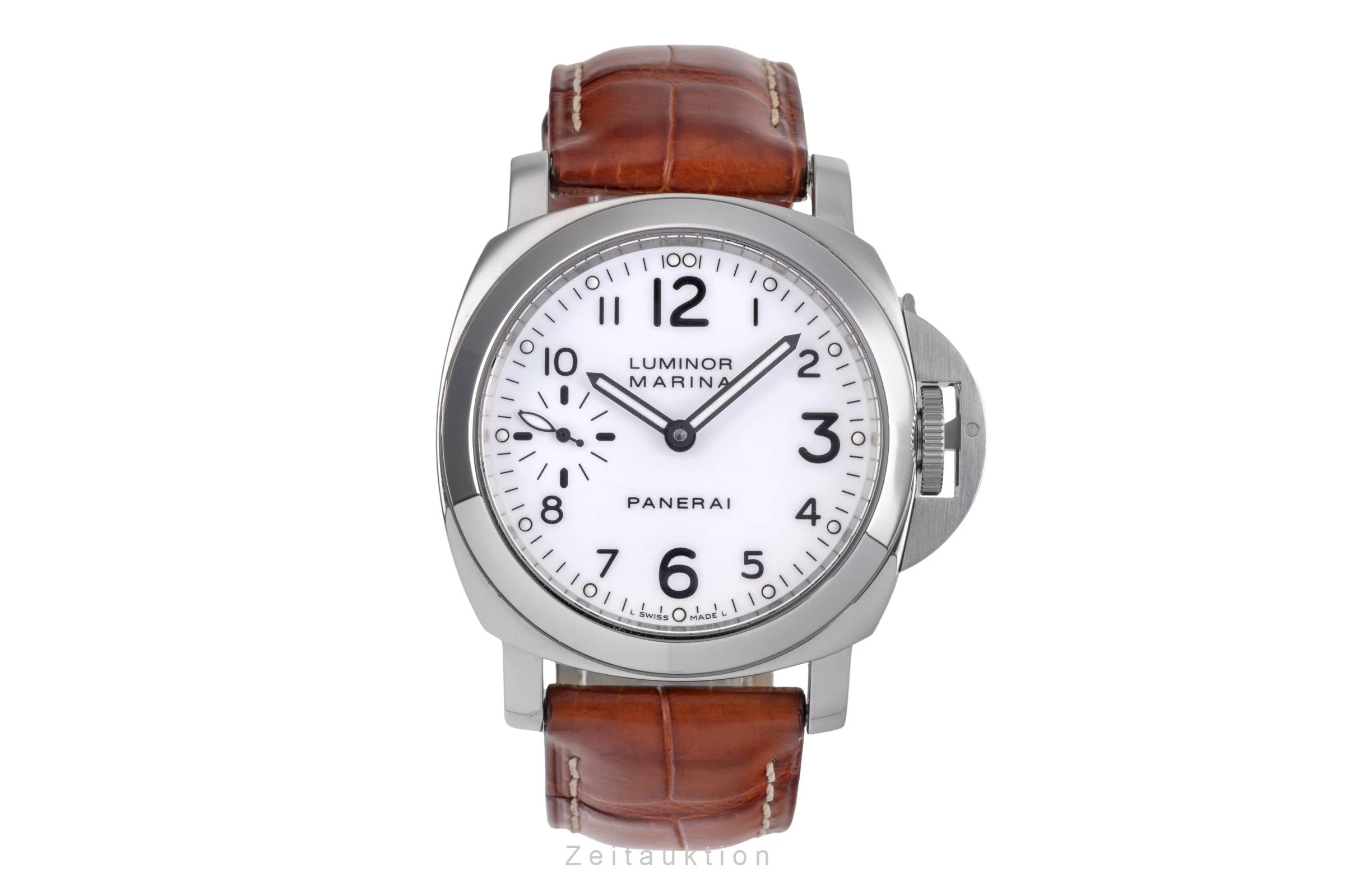 Panerai Luminor Marina steel manual winding men's watch PAM00113 LP: 6200EUR  [2504742] - Image 5