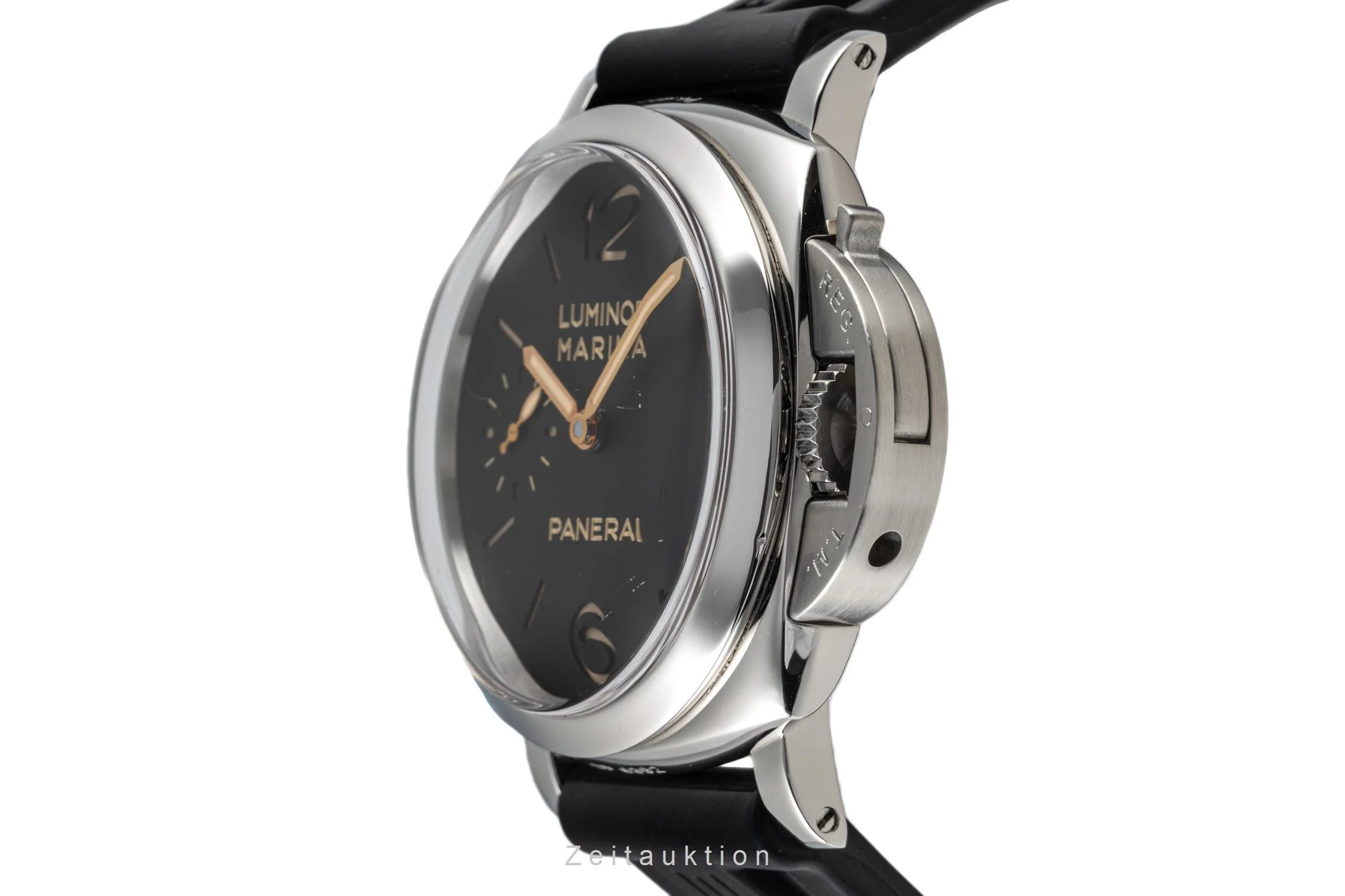 Panerai Luminor Marina steel manual winding men's watch PAM00422  [2305046] - Image 6