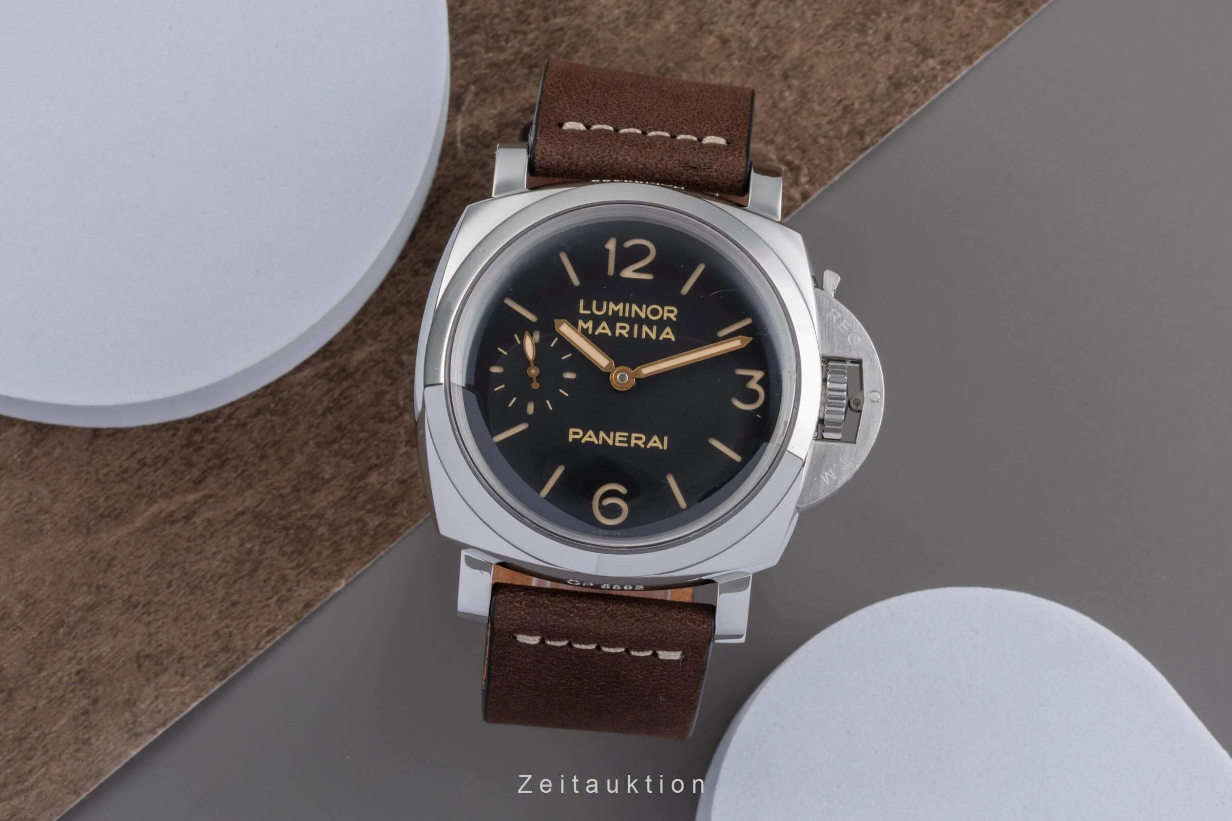 Panerai Luminor Marina steel manual winding men's watch PAM00422 LP: 11500EUR  [2502032] - Image 4