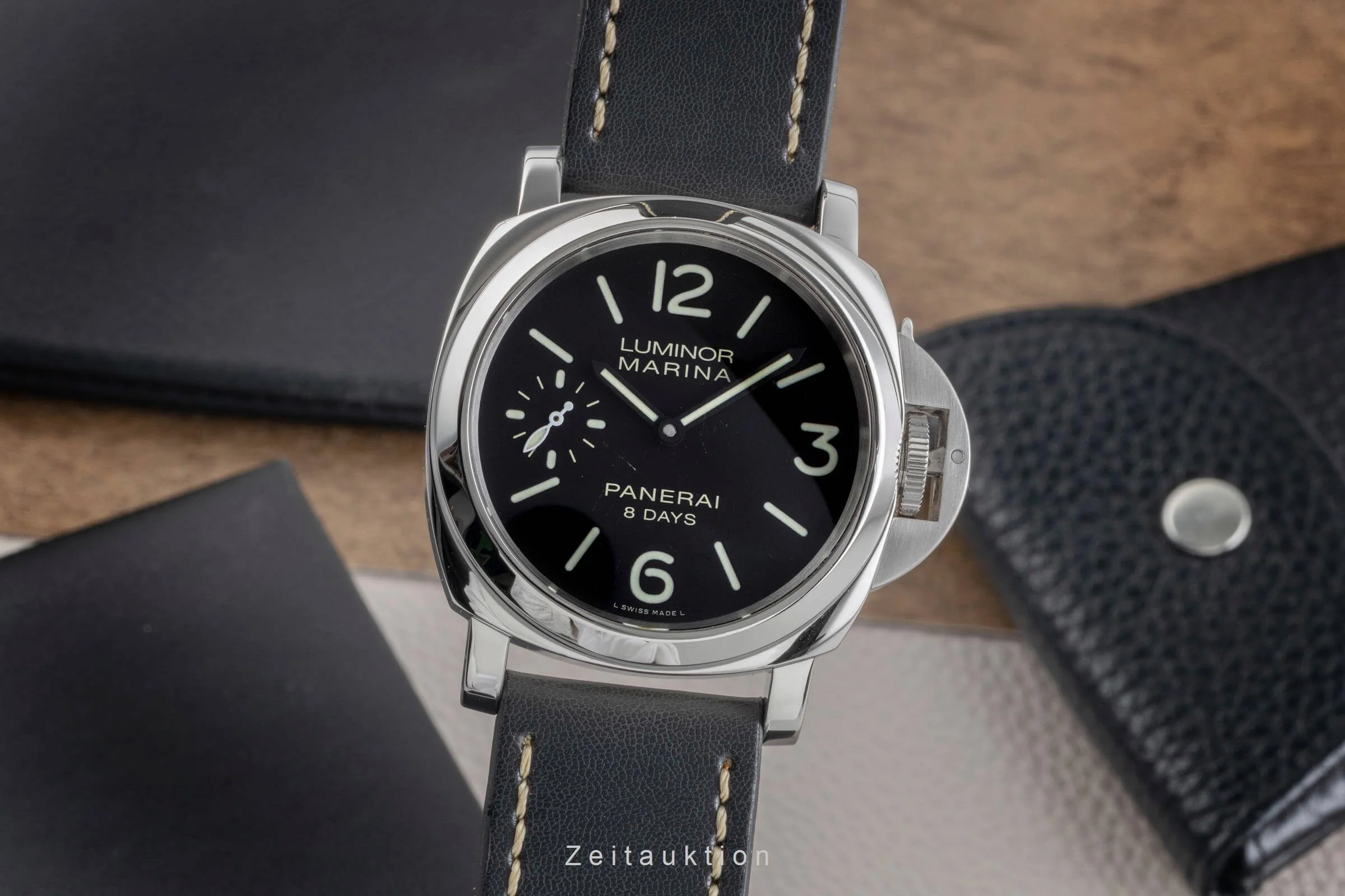 Panerai Luminor Marina steel manual winding men's watch PAM00510 LP: 7700EUR  [2501323] - Image 2