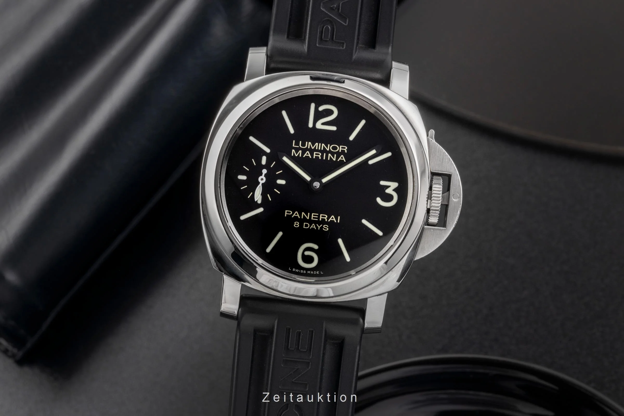Panerai Luminor Marina steel manual winding men's watch PAM00510  [2502790] - Image 2