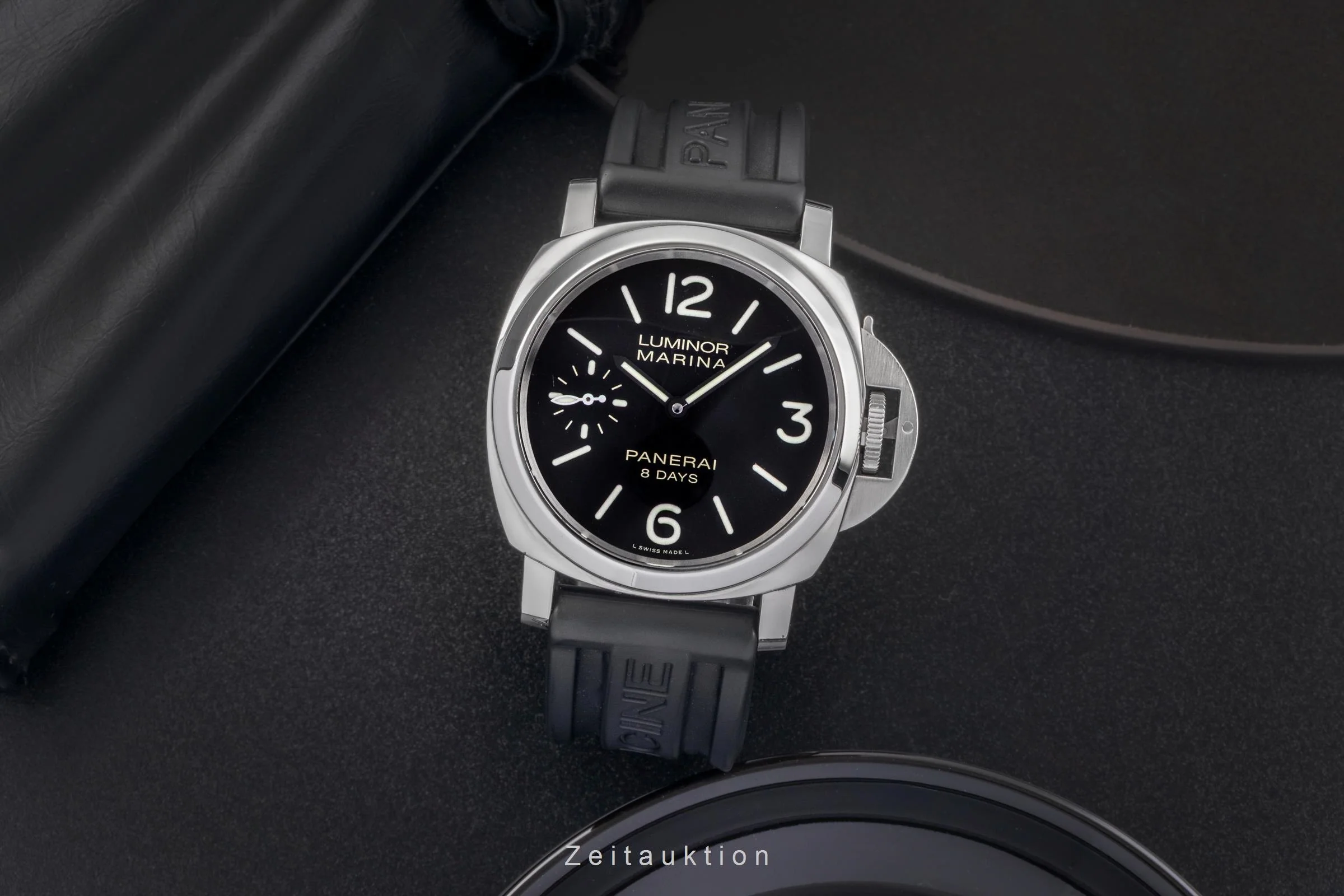 Panerai Luminor Marina steel manual winding men's watch PAM00510  [2502790] - Image 4