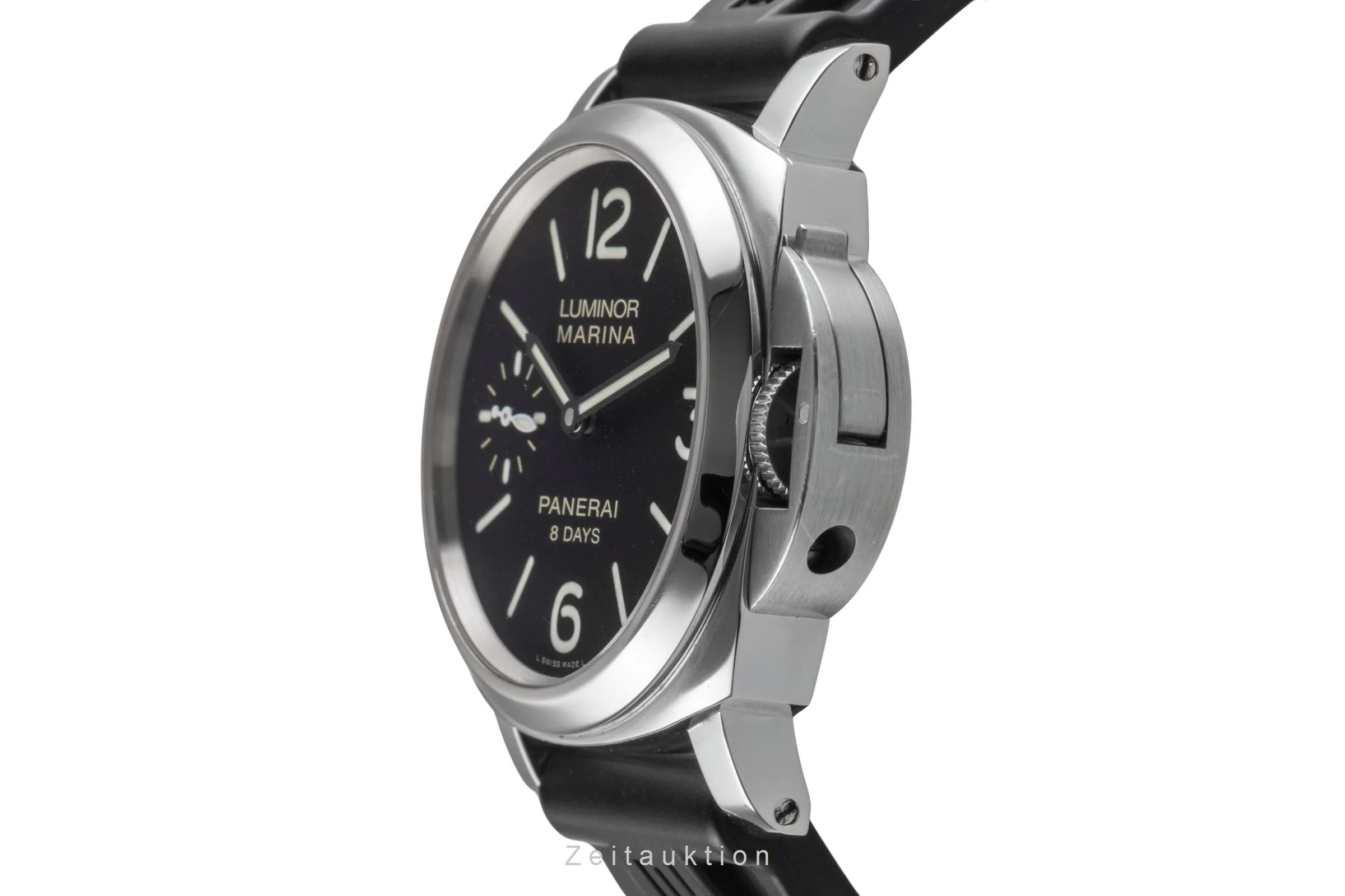 Panerai Luminor Marina steel manual winding men's watch PAM00510  [2502790] - Image 7