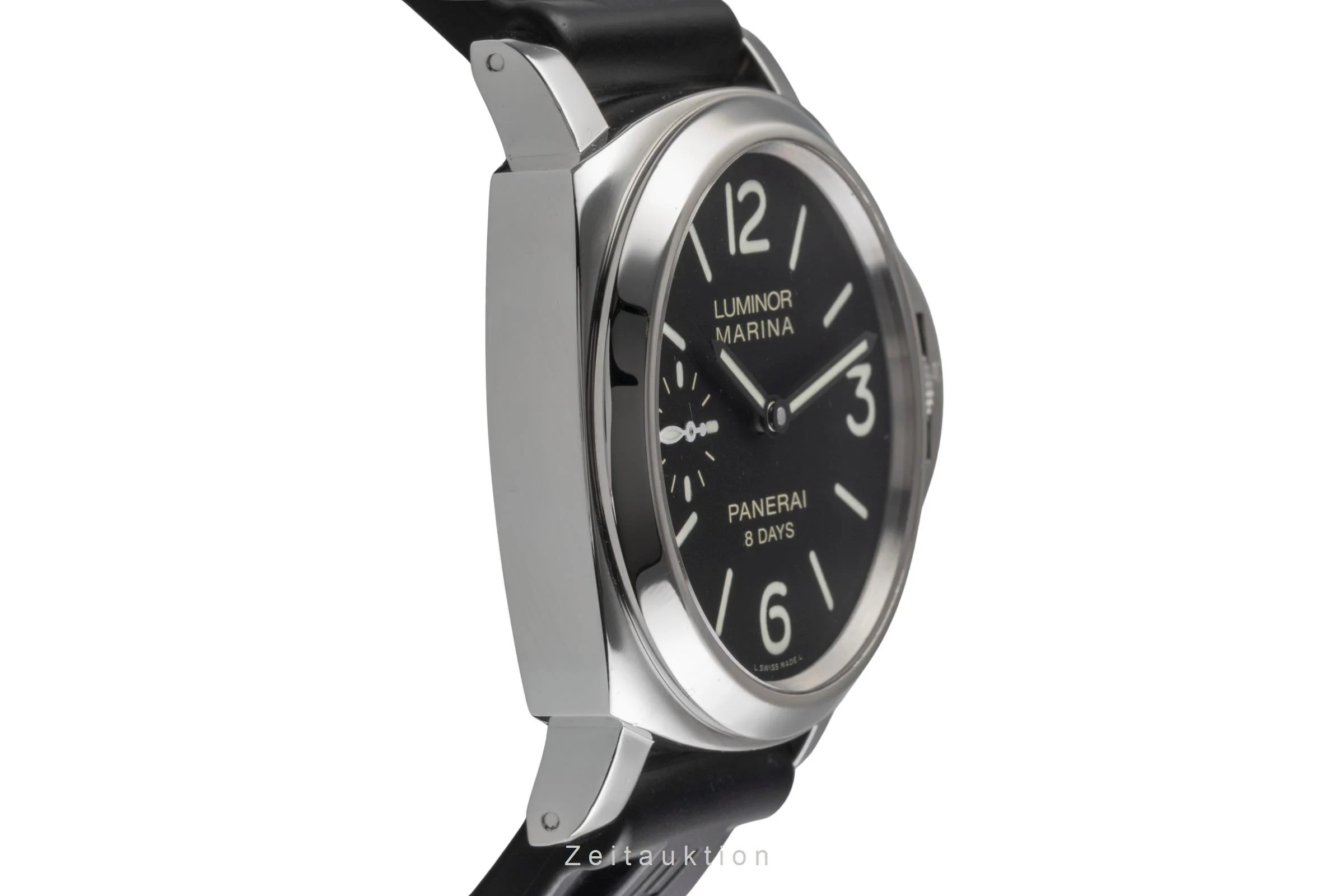 Panerai Luminor Marina steel manual winding men's watch PAM00510  [2502790] - Image 8