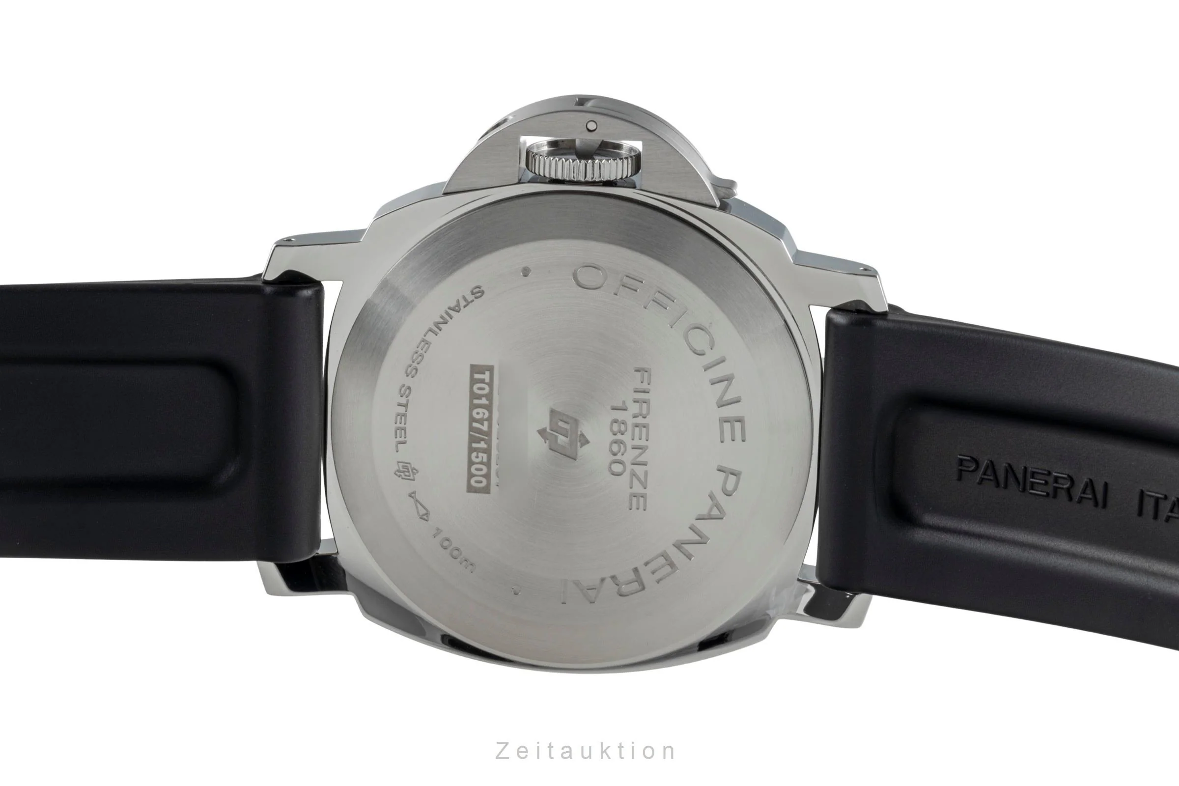 Panerai Luminor Marina steel manual winding men's watch PAM00631  [2507200] - Image 12