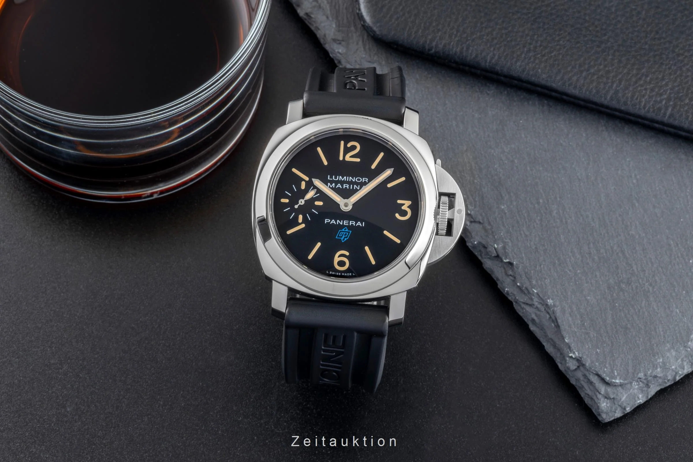Panerai Luminor Marina steel manual winding men's watch PAM00631  [2507200] - Image 4