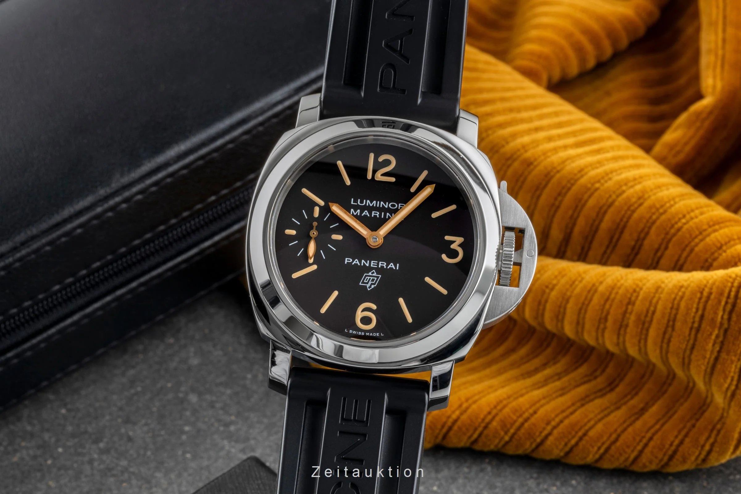 Panerai Luminor Marina steel manual winding men's watch PAM00632  [2505771] - Image 2
