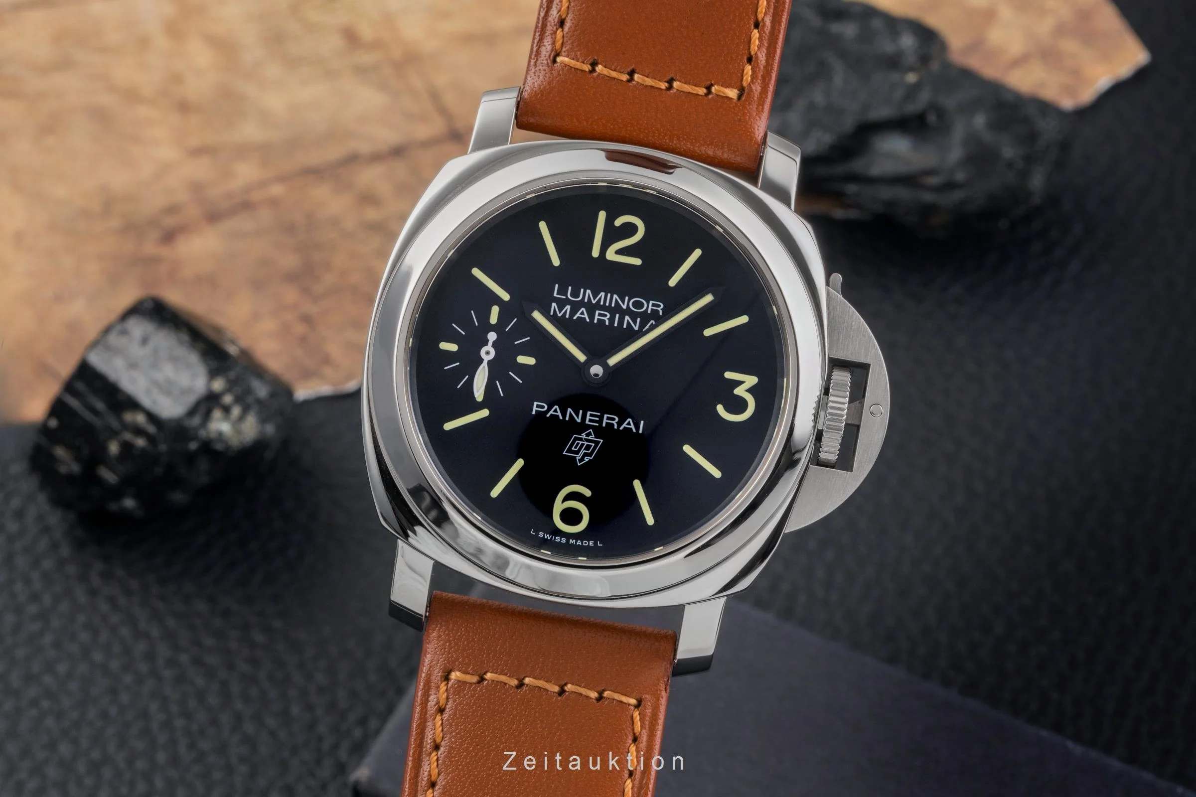 Panerai Luminor Marina steel manual winding men's watch PAM00776  [2504324] - Image 2
