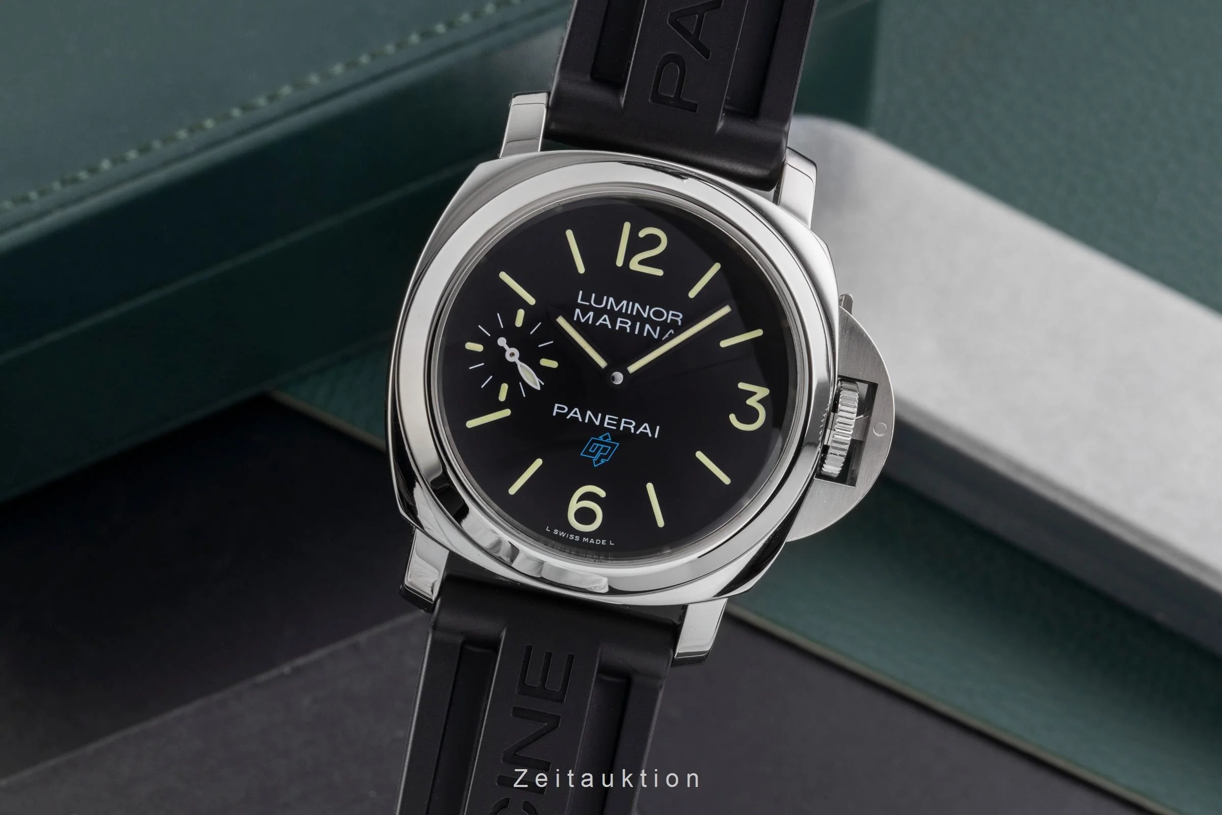 Panerai Luminor Marina steel manual winding men's watch PAM00777 LP: 6200EUR  [2600162] - Image 2
