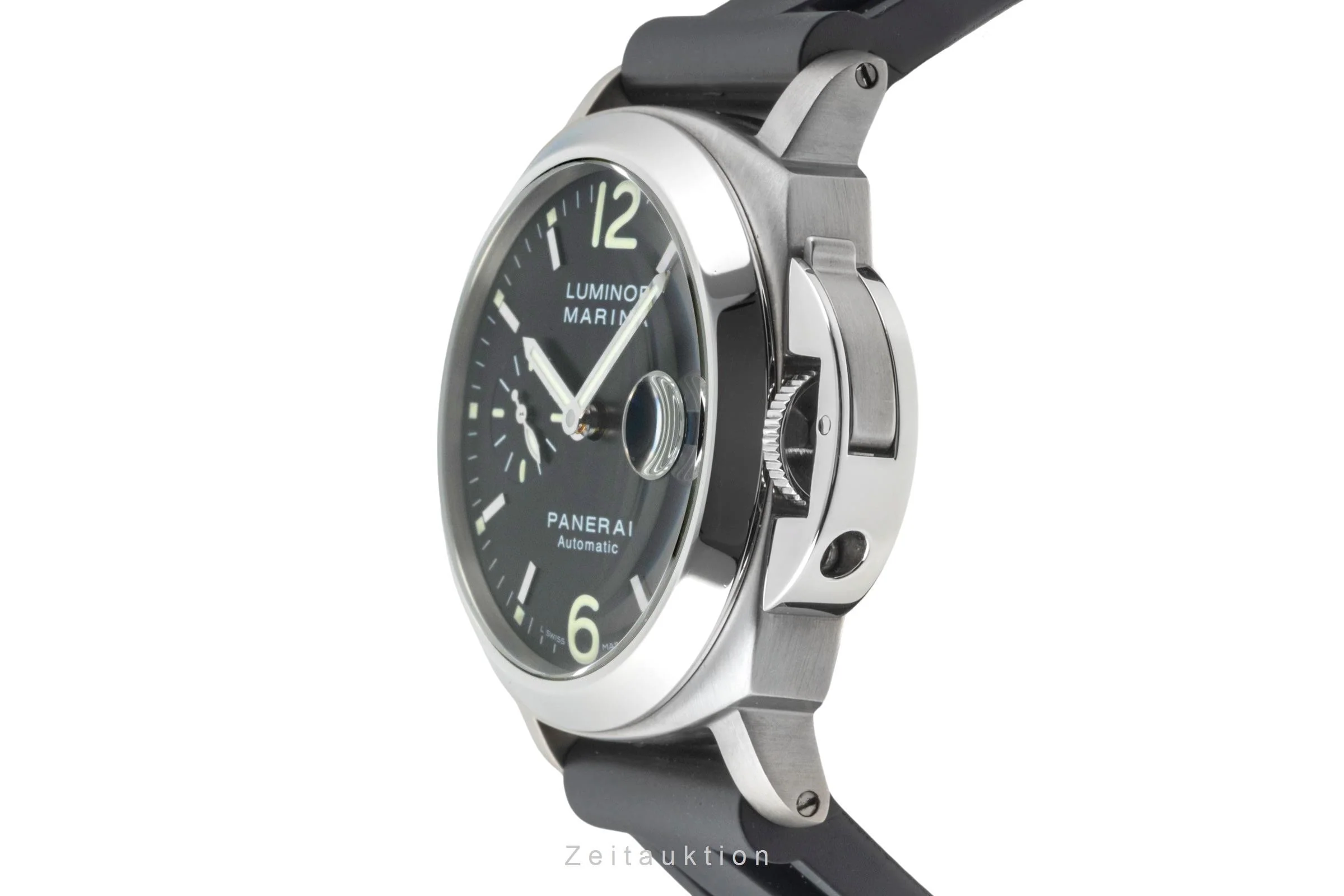 Panerai Luminor Marina steel / titanium automatic men's watch PAM00165  [2401621] - Image 6