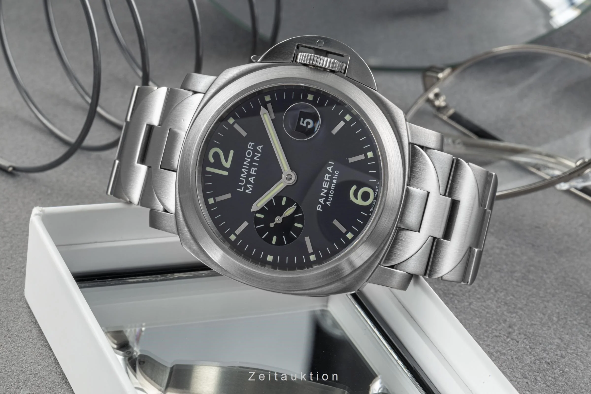 Panerai Luminor Marina titanium automatic men's watch OP6558, PAM00091  [2304594] - Image 2
