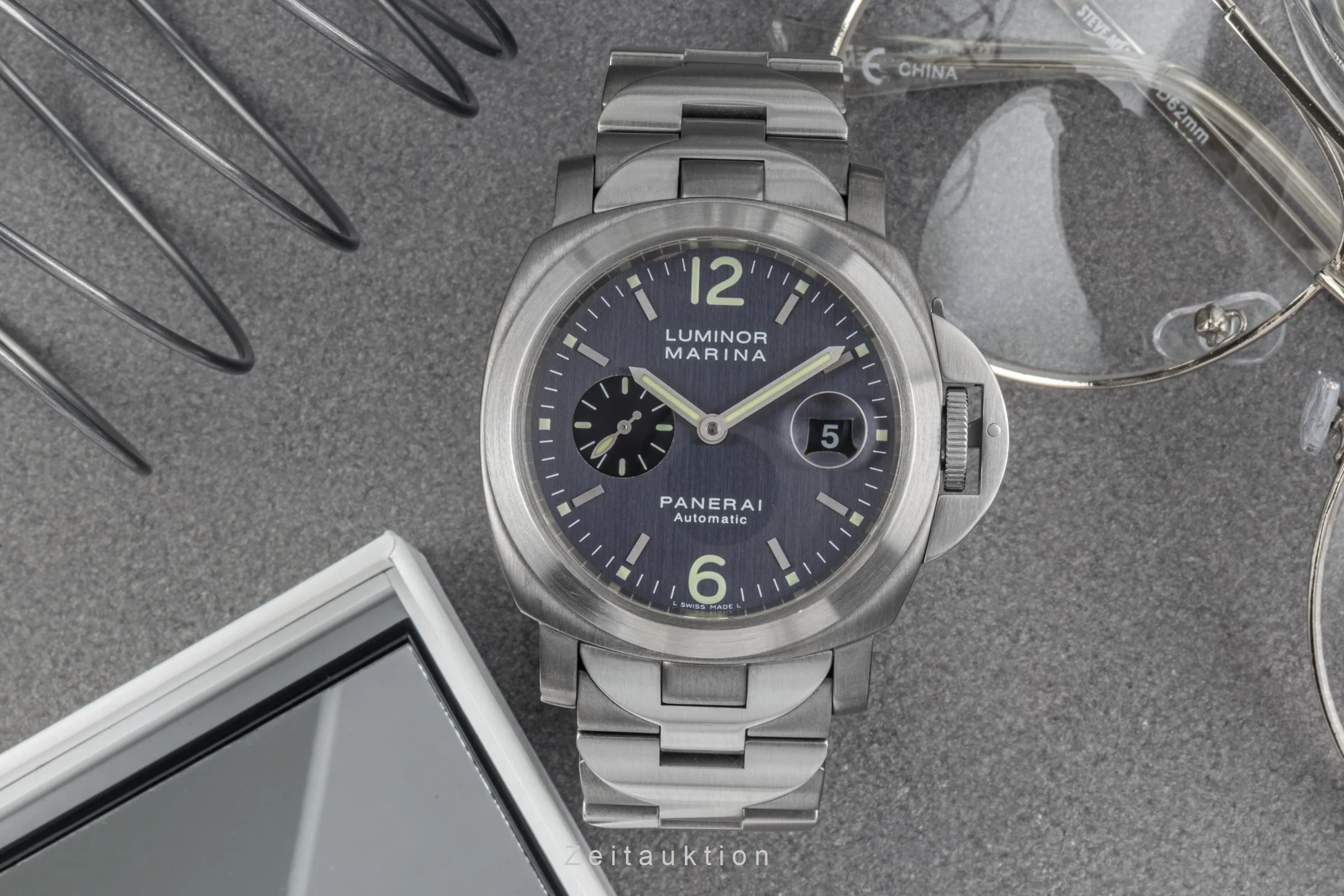 Panerai Luminor Marina titanium automatic men's watch OP6558, PAM00091  [2304594] - Image 3