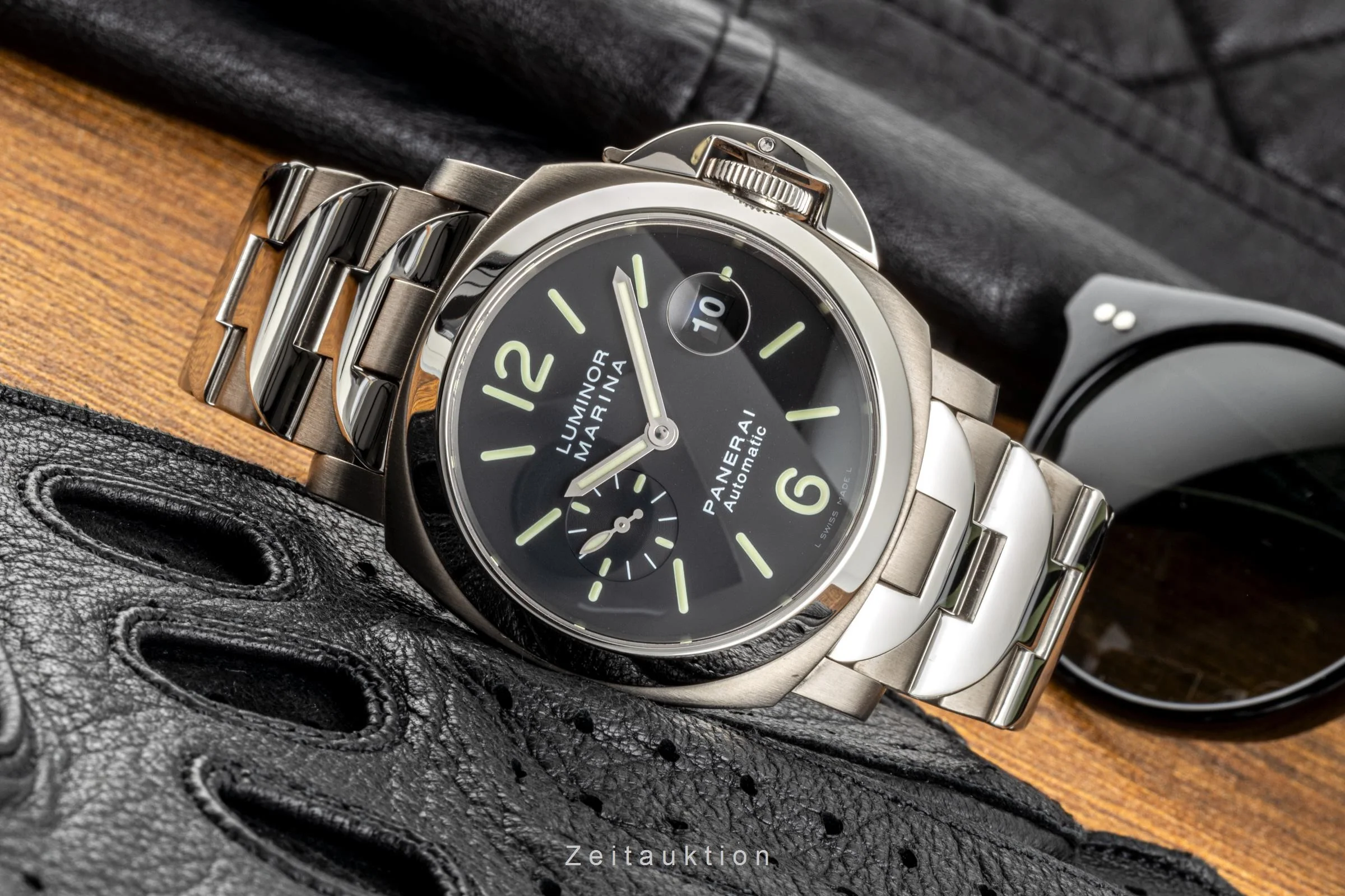Panerai Luminor Marina titanium automatic men's watch PAM00091, OP6558 LP: 9700EUR  [2302082] - Image 2