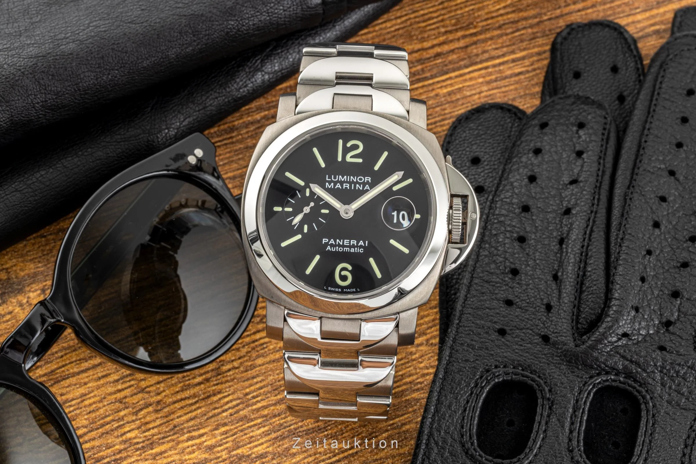 Panerai Luminor Marina titanium automatic men's watch PAM00091, OP6558 LP: 9700EUR  [2302082] - Image 3