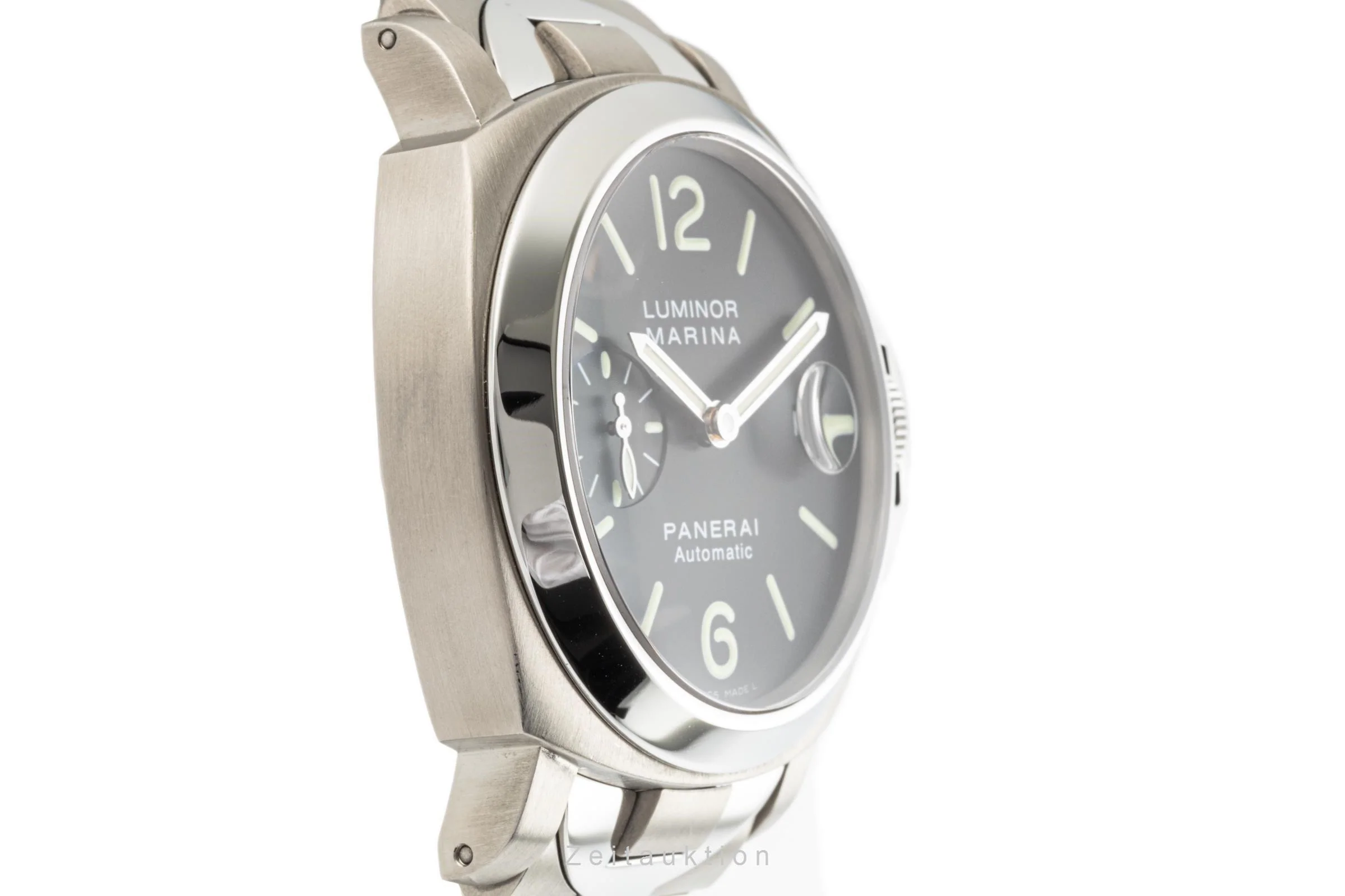 Panerai Luminor Marina titanium automatic men's watch PAM00091, OP6558 LP: 9700EUR  [2302082] - Image 7
