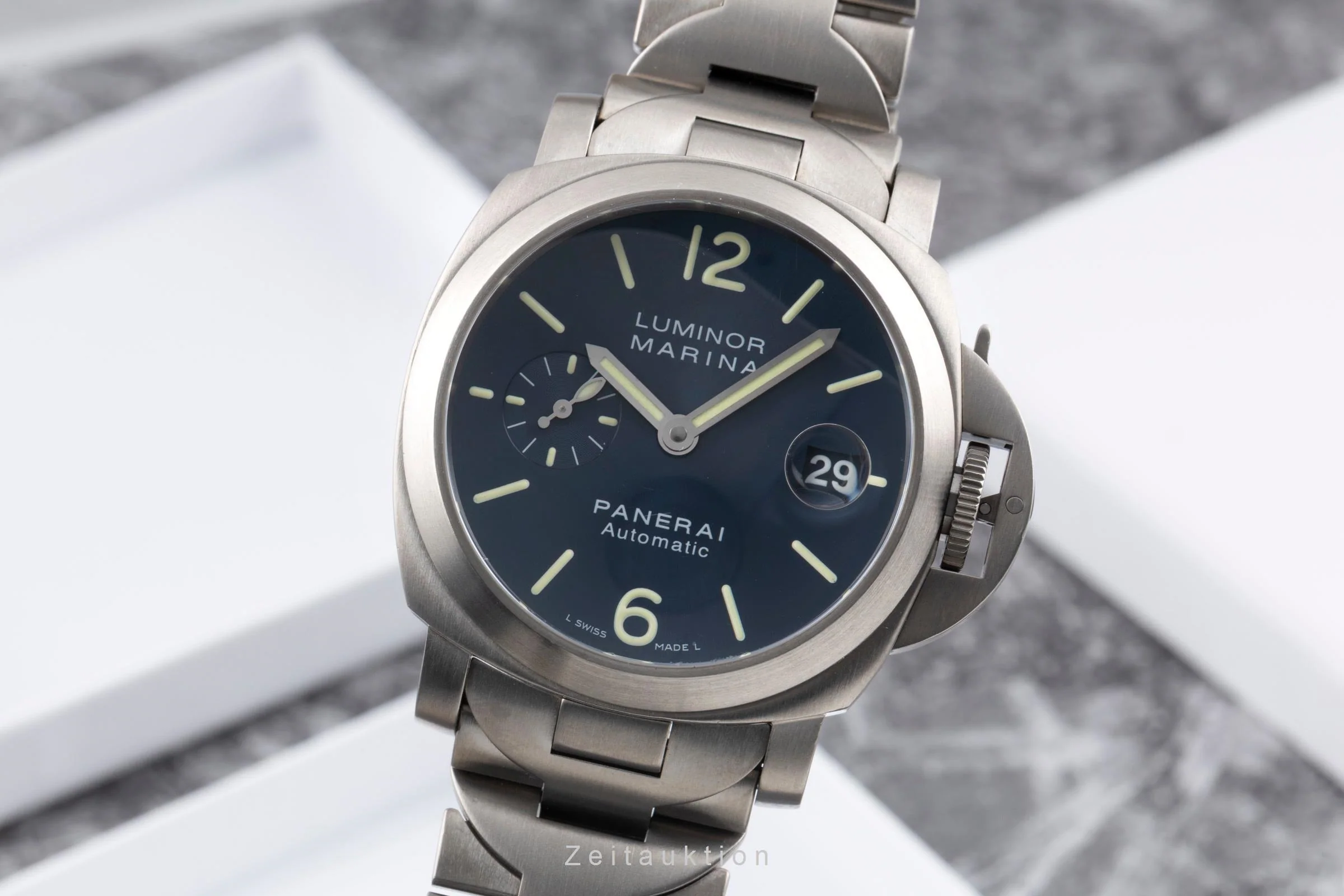 Panerai Luminor Marina titanium automatic men's watch PAM00283  [2600603] - Image 2
