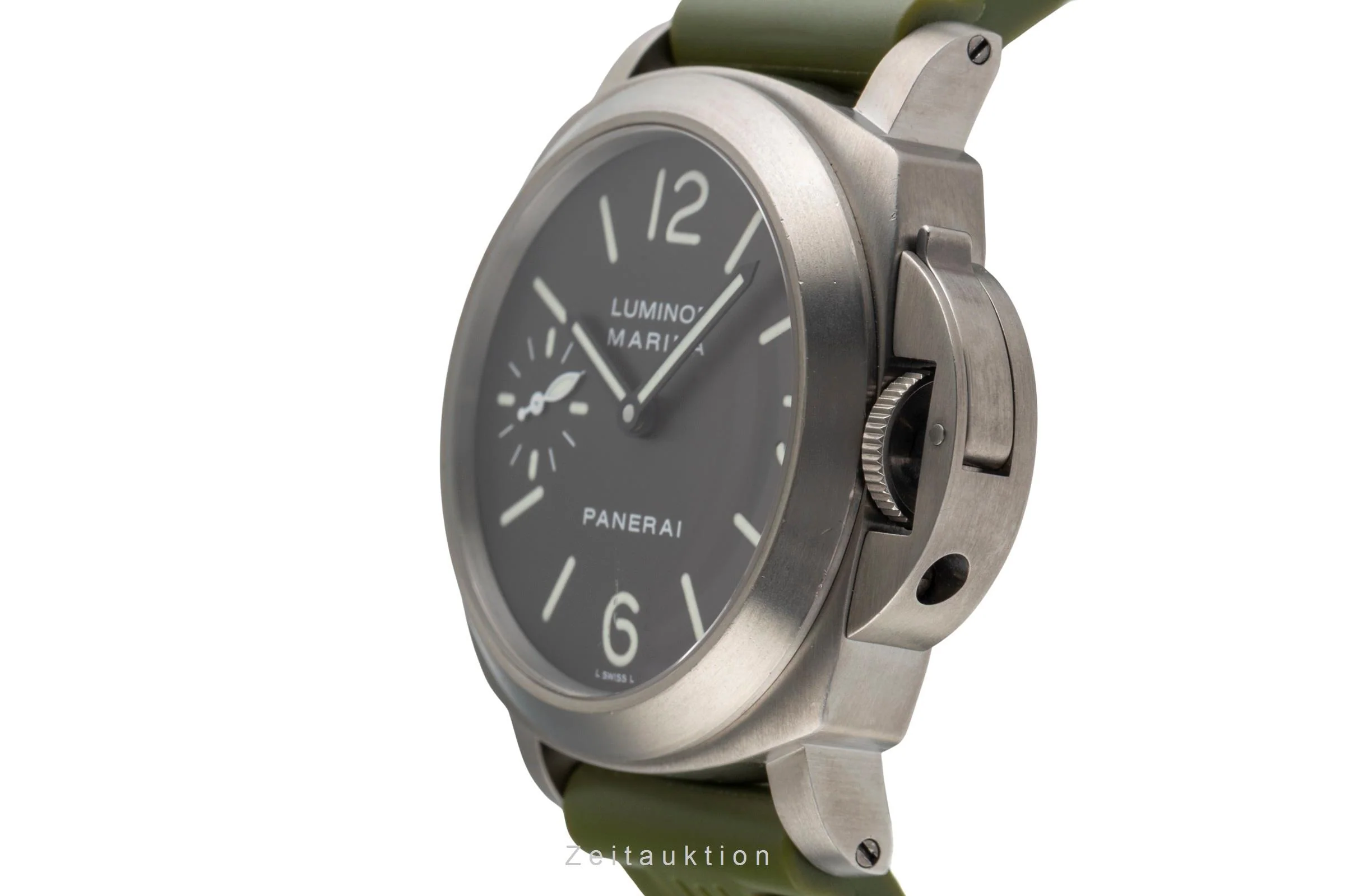 Panerai Luminor Marina titanium manual winding men's watch PAM00061  [2502491] - Image 7