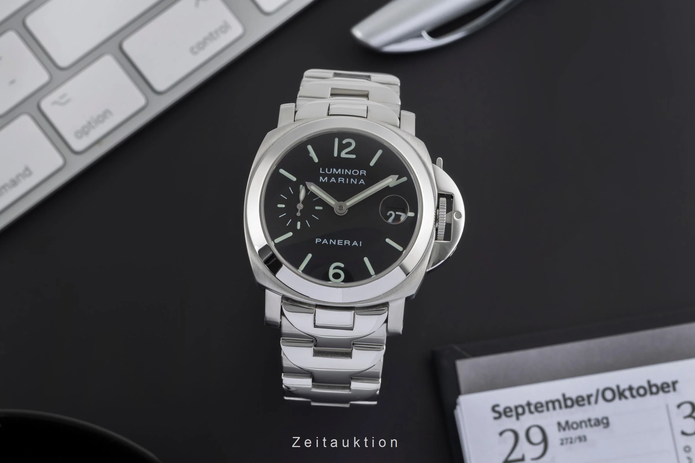 Panerai Luminor  steel automatic men's watch PAM00050  [2503265] - Image 4
