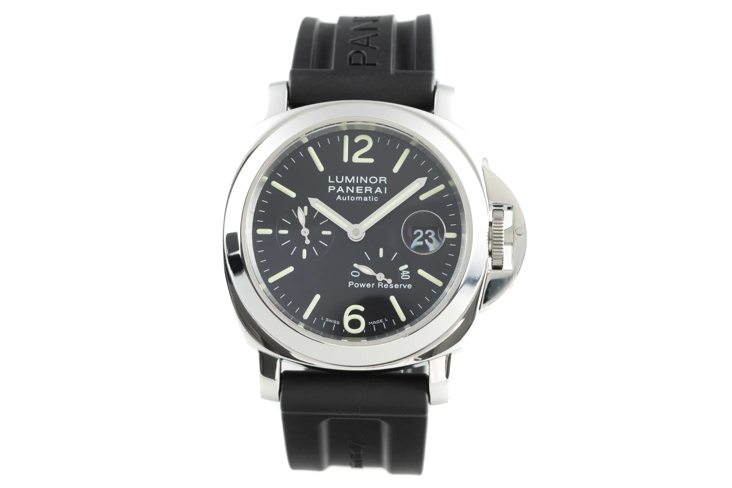 Panerai Luminor  steel automatic men's watch PAM00090 LP: 7500EUR  [2110911] - Image 4