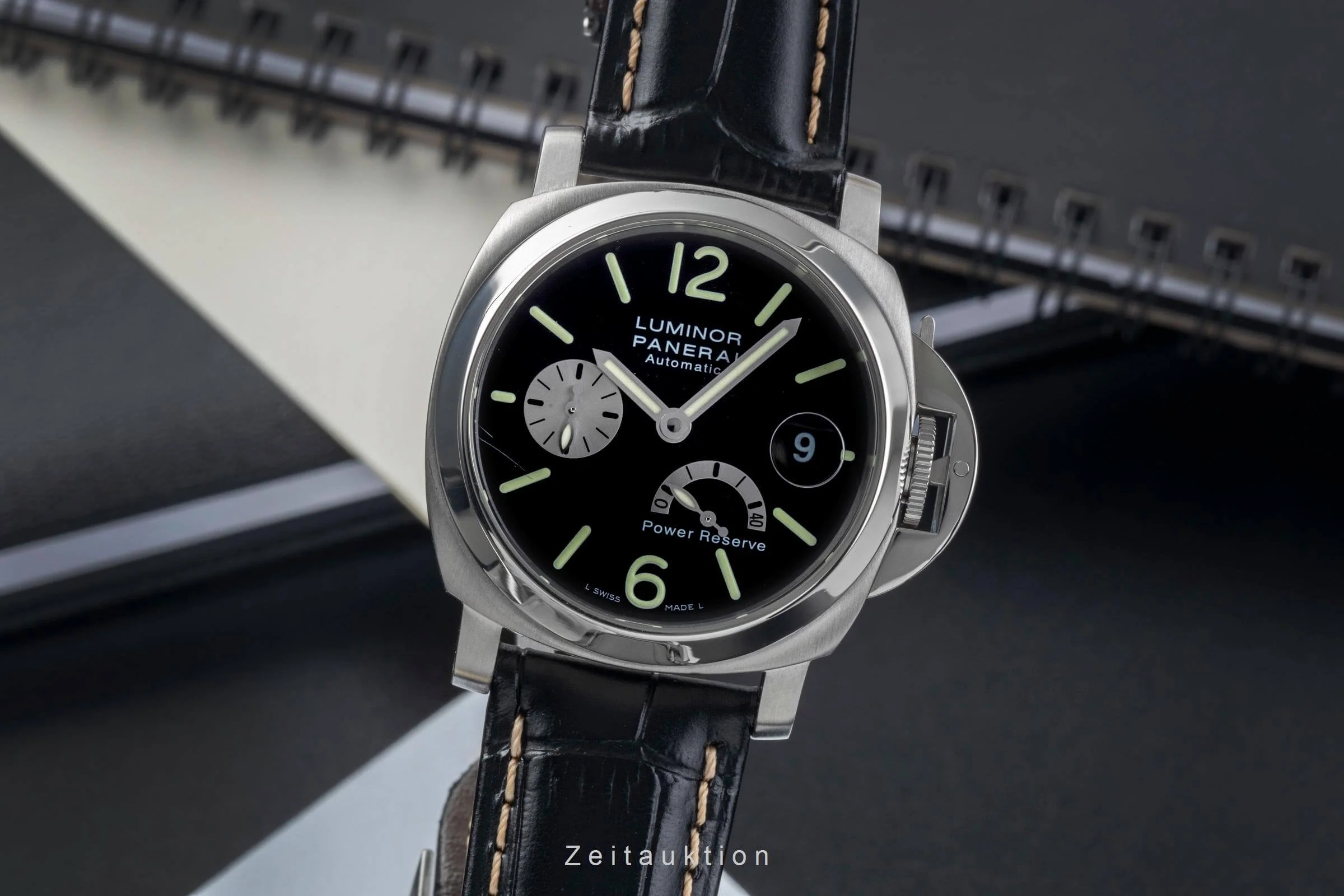 Panerai Luminor  steel automatic men's watch PAM00125 LP: 7900EUR  [2500385] - Image 2